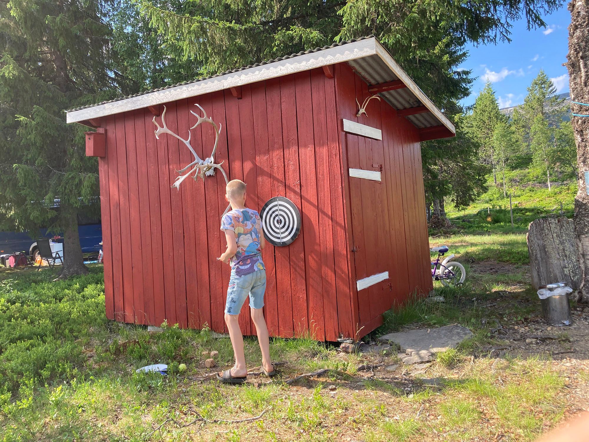 Traff jeg blinken spør Sander......