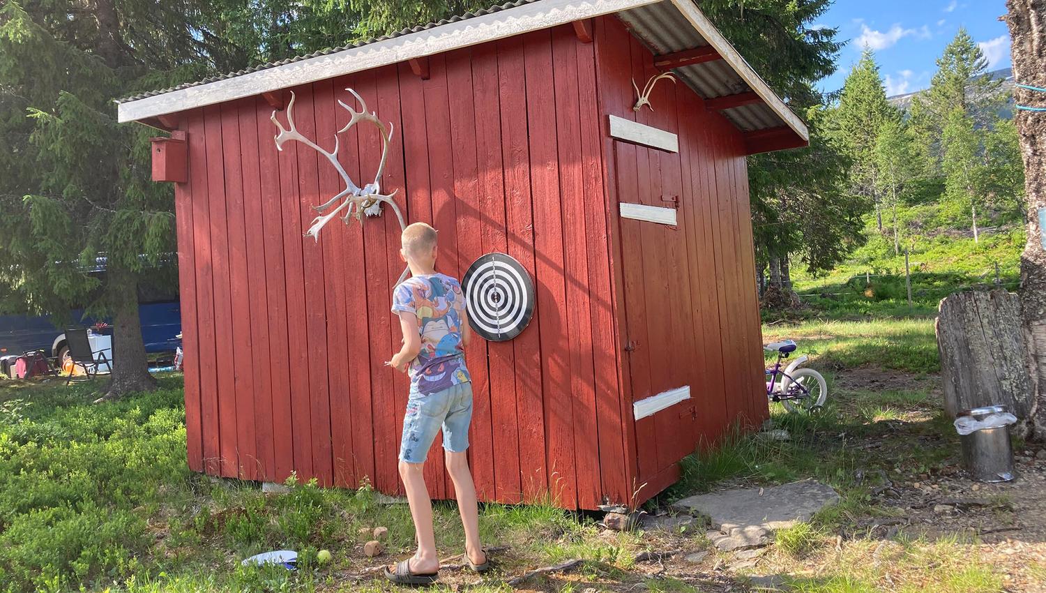 Traff jeg blinken spør Sander......
