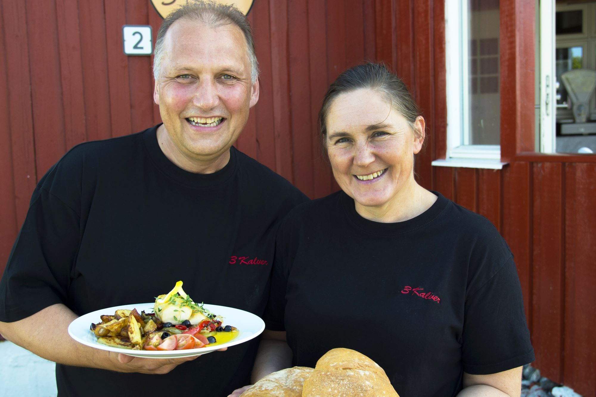 3 Kalver - restaurant/gårdskafé på Dønna
