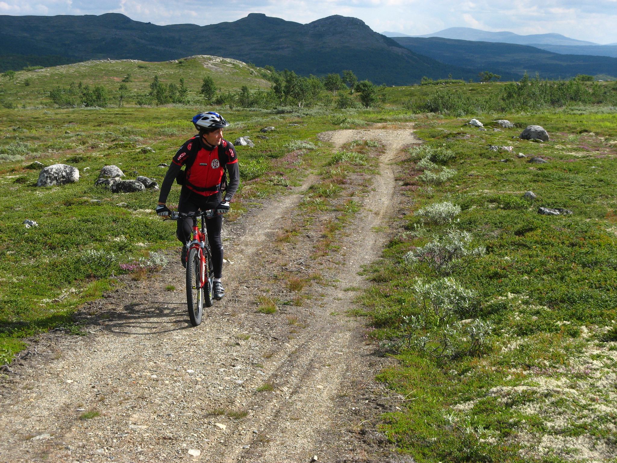 Sykle i verdensarven Røros