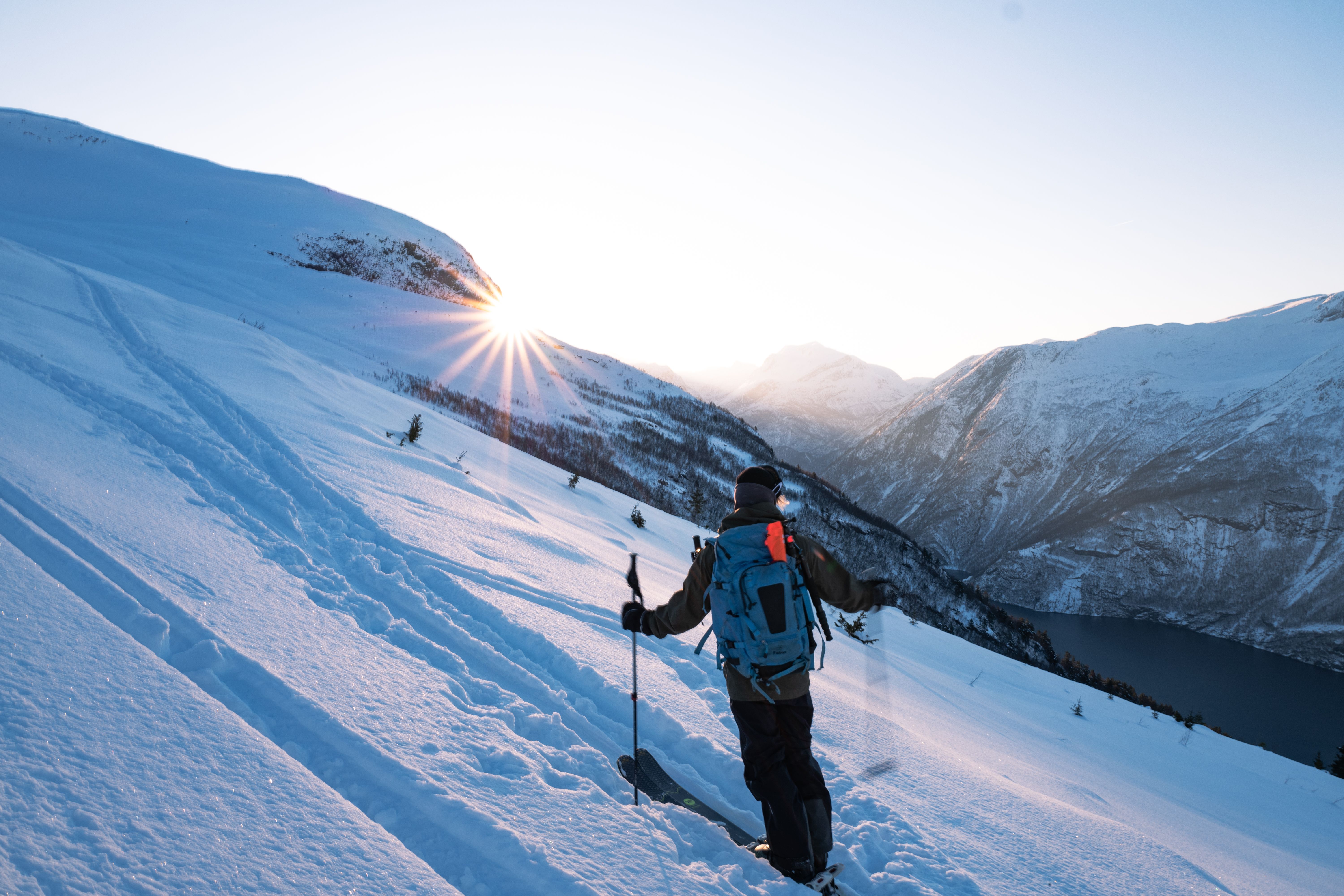 Topptur på ski i Sunnmørsalpane