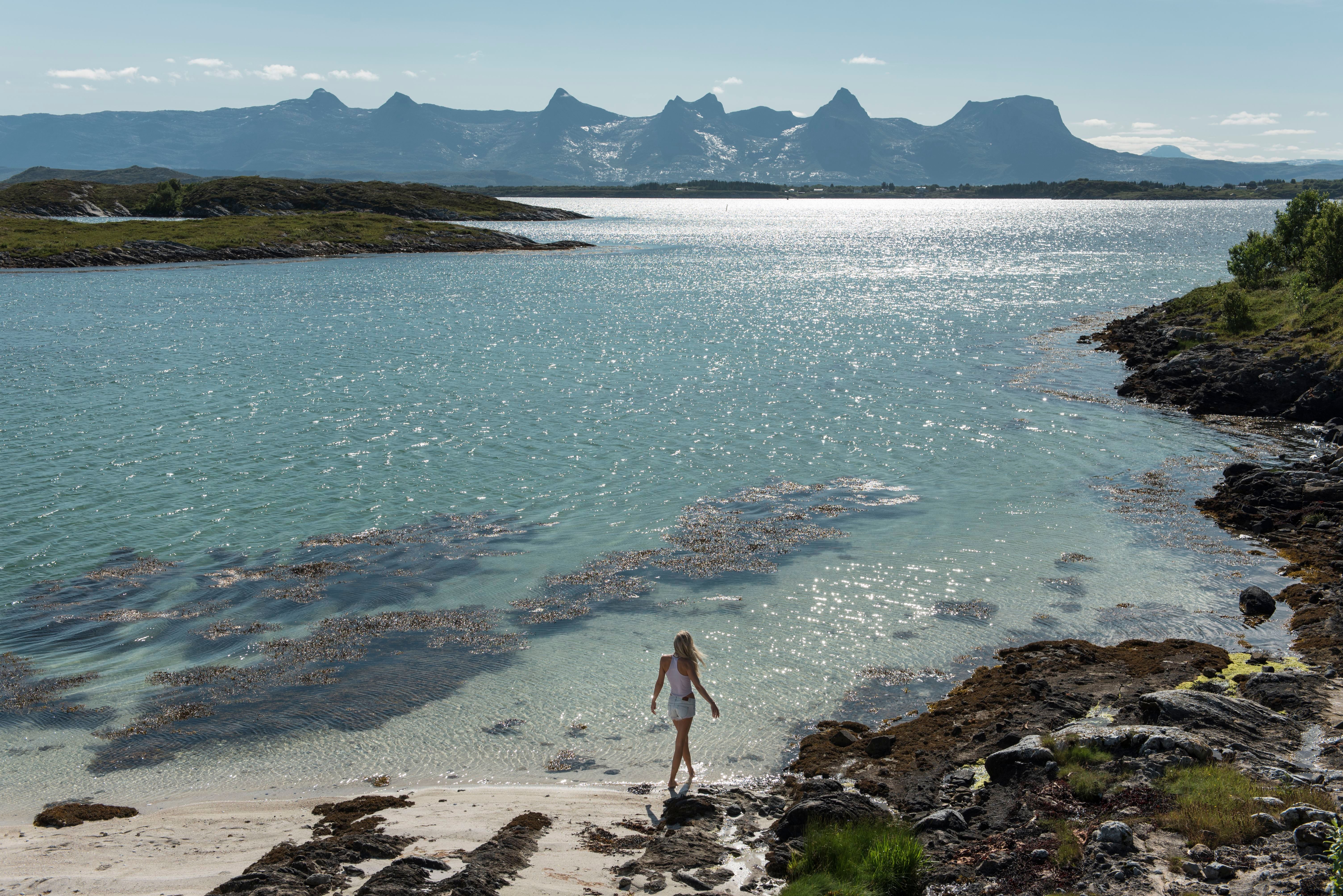 The Seven Sisters mountain range