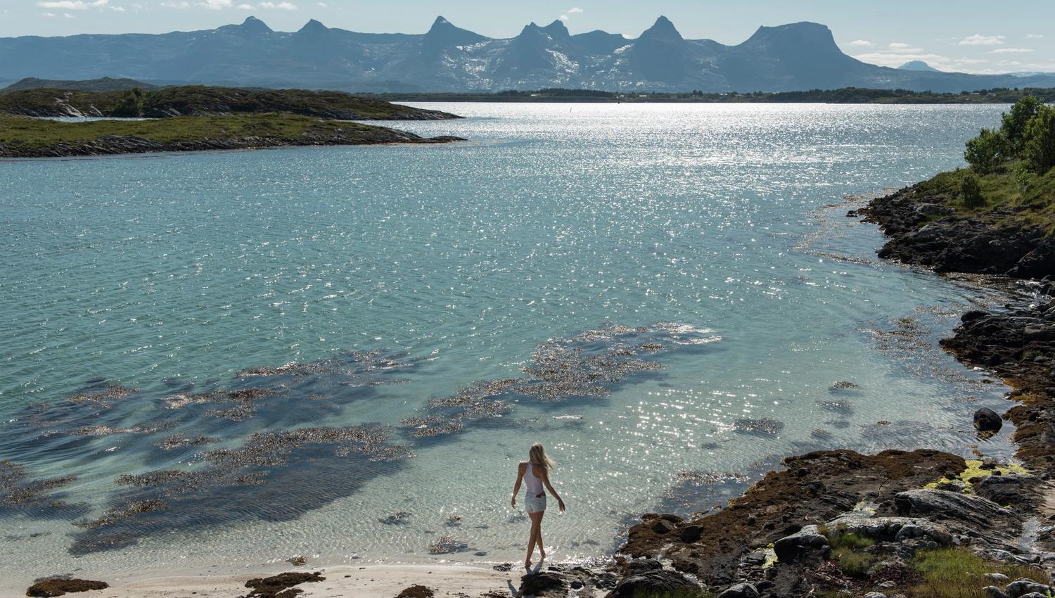 The Seven Sisters mountain range