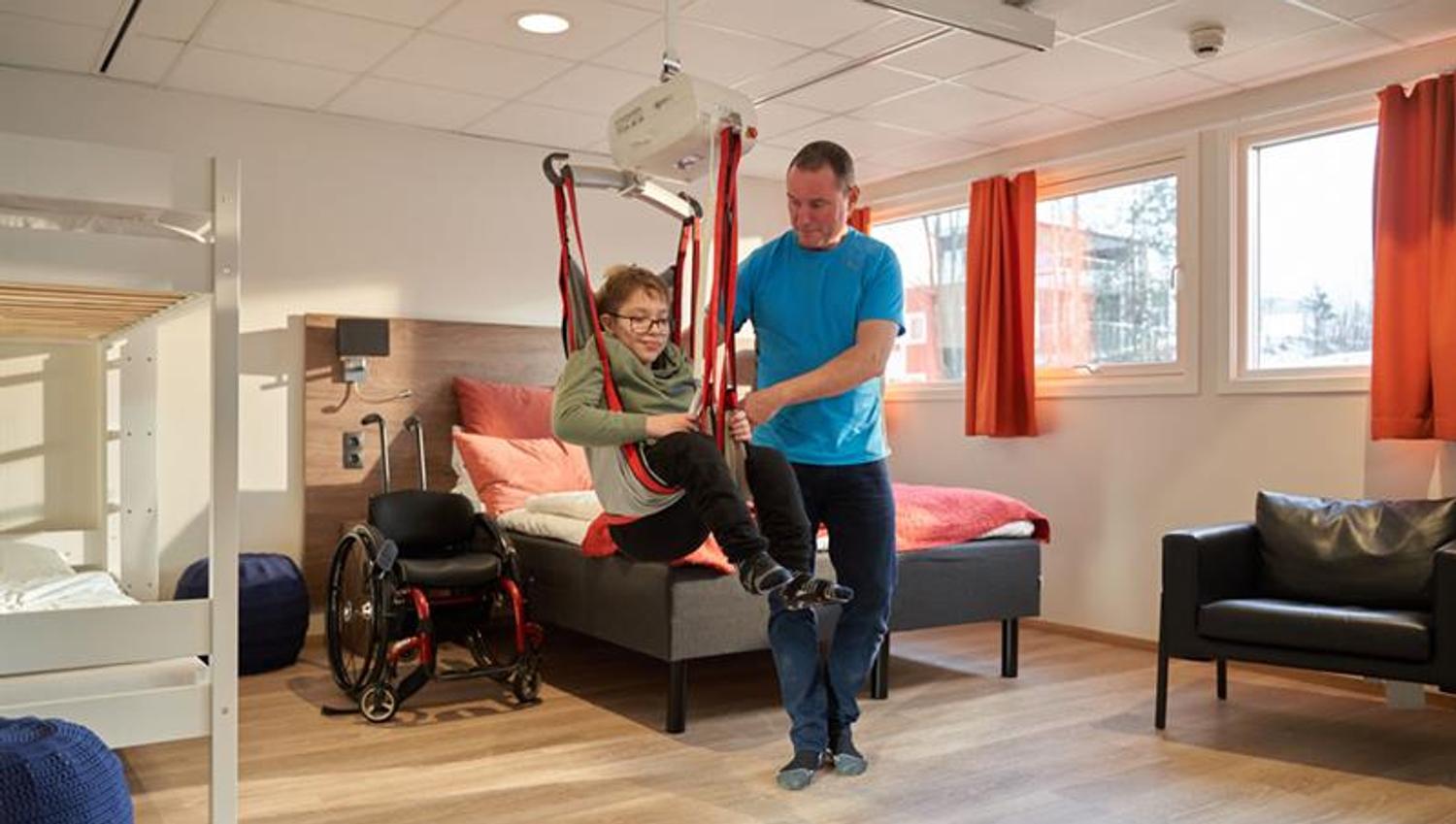 The hotel leisure park has rooms that are adapted to guests with special needs
