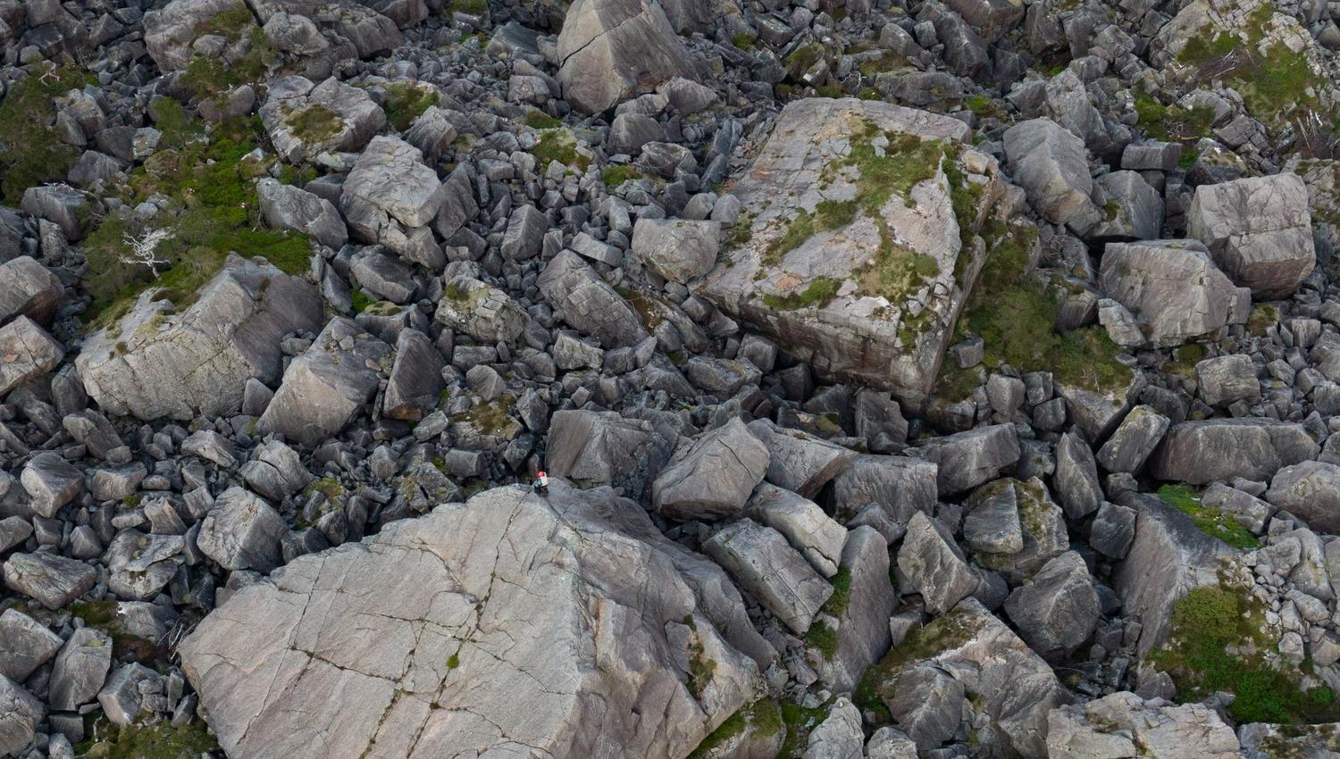 Via Ferrata Gloppedalsura from above