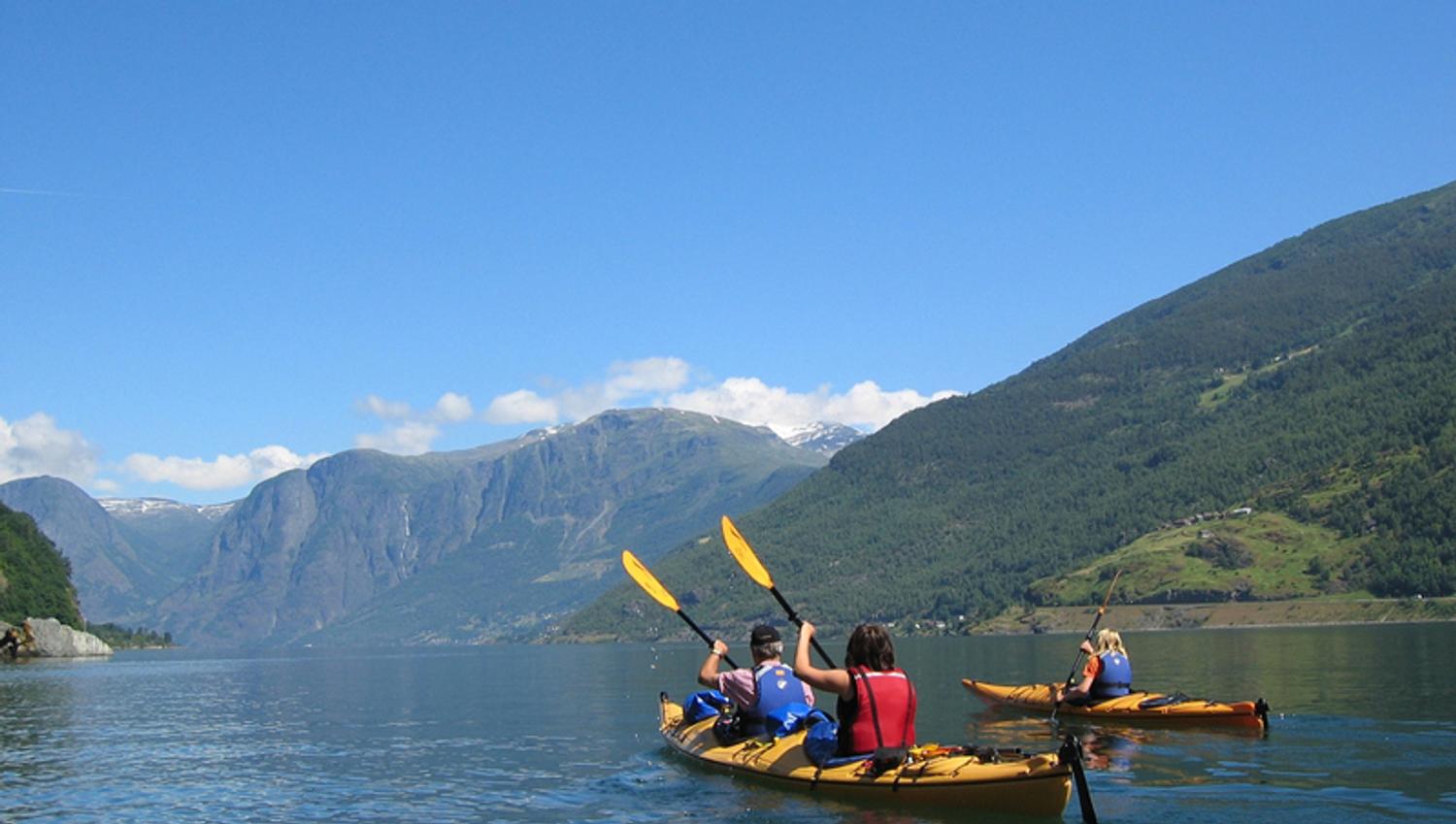 Kajakk Aurlandsfjorden