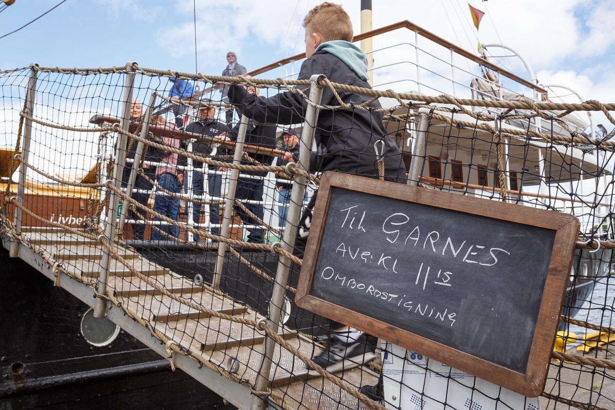 2016. DS Stord I klar til avgang til Garnes. Arkivfoto Tore Sætre.
