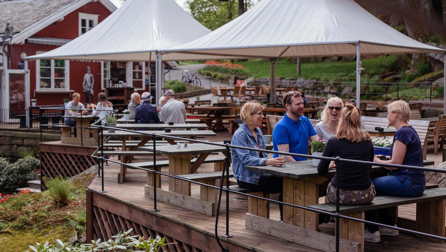 Cafe Generalen i Ravnedalen