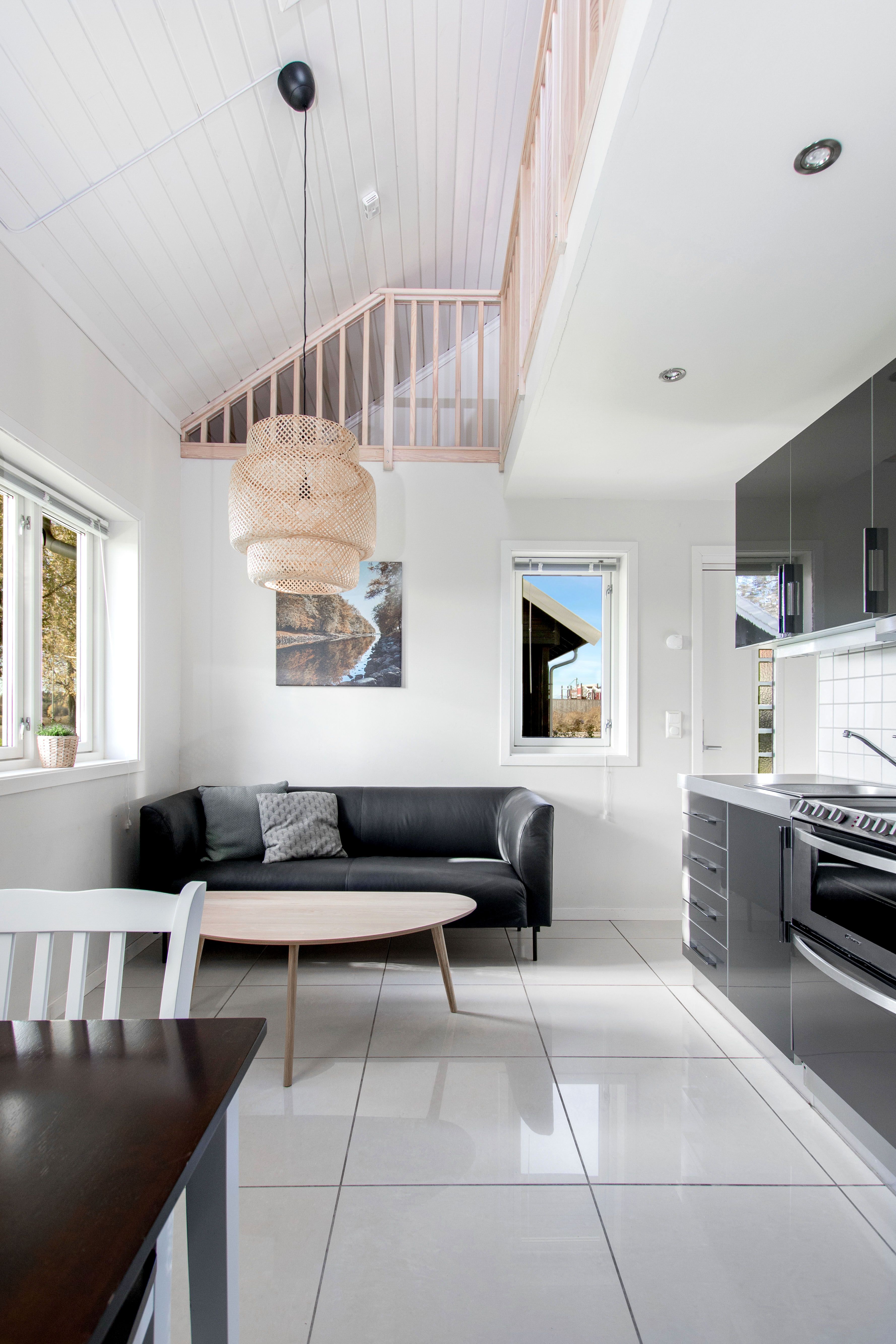 Oversikt over rom, med hems