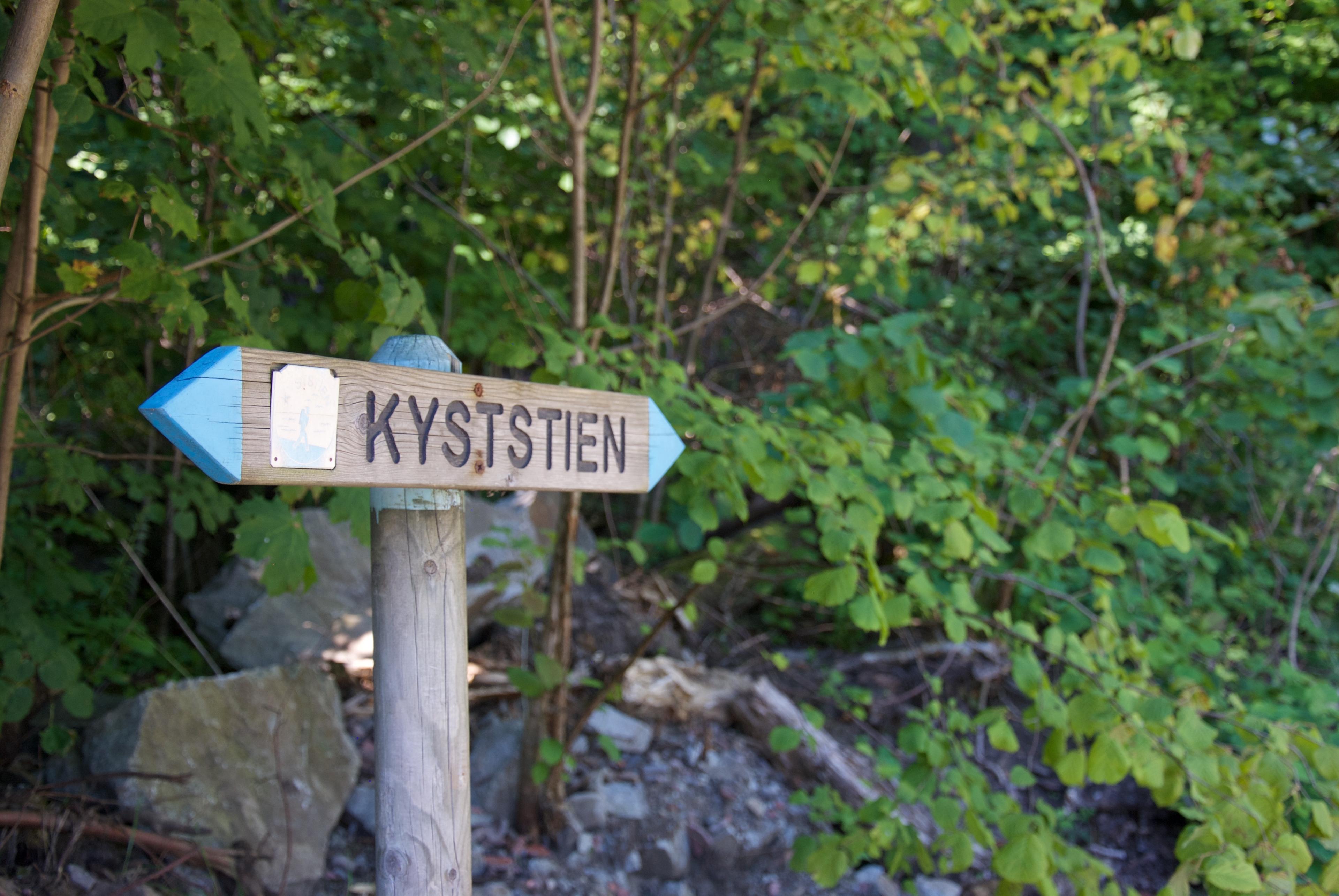 Skilt Kyststien