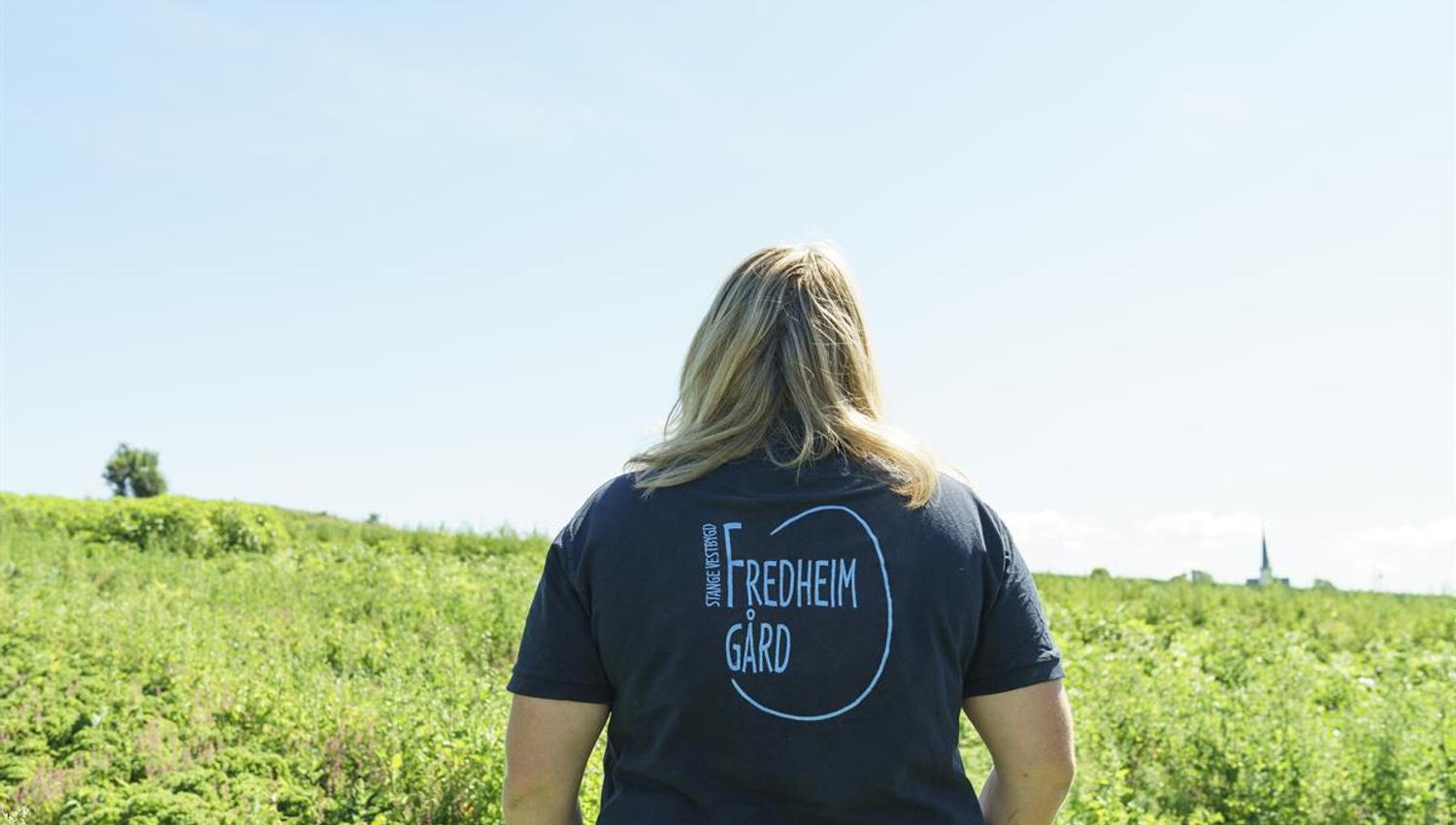 Fredheim Gårdsutsalg uteområde