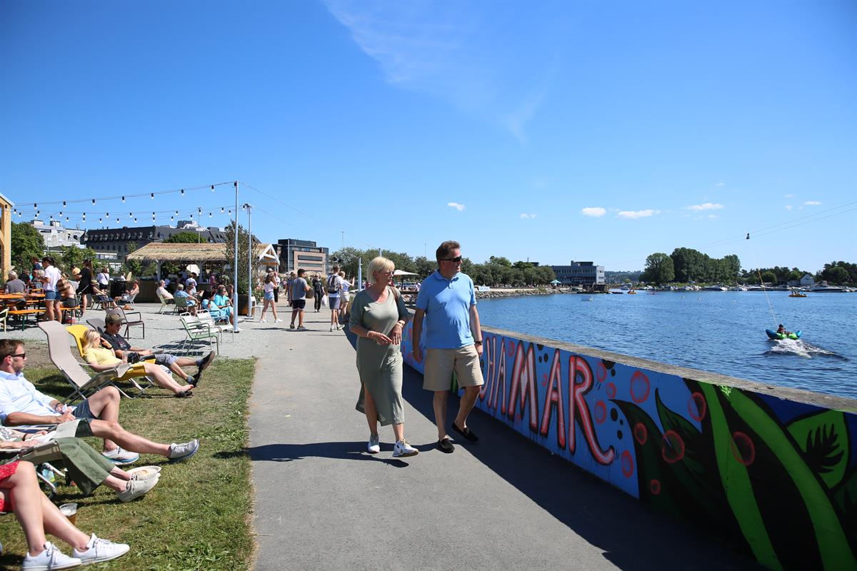 Sparere langs Mjøsfronten