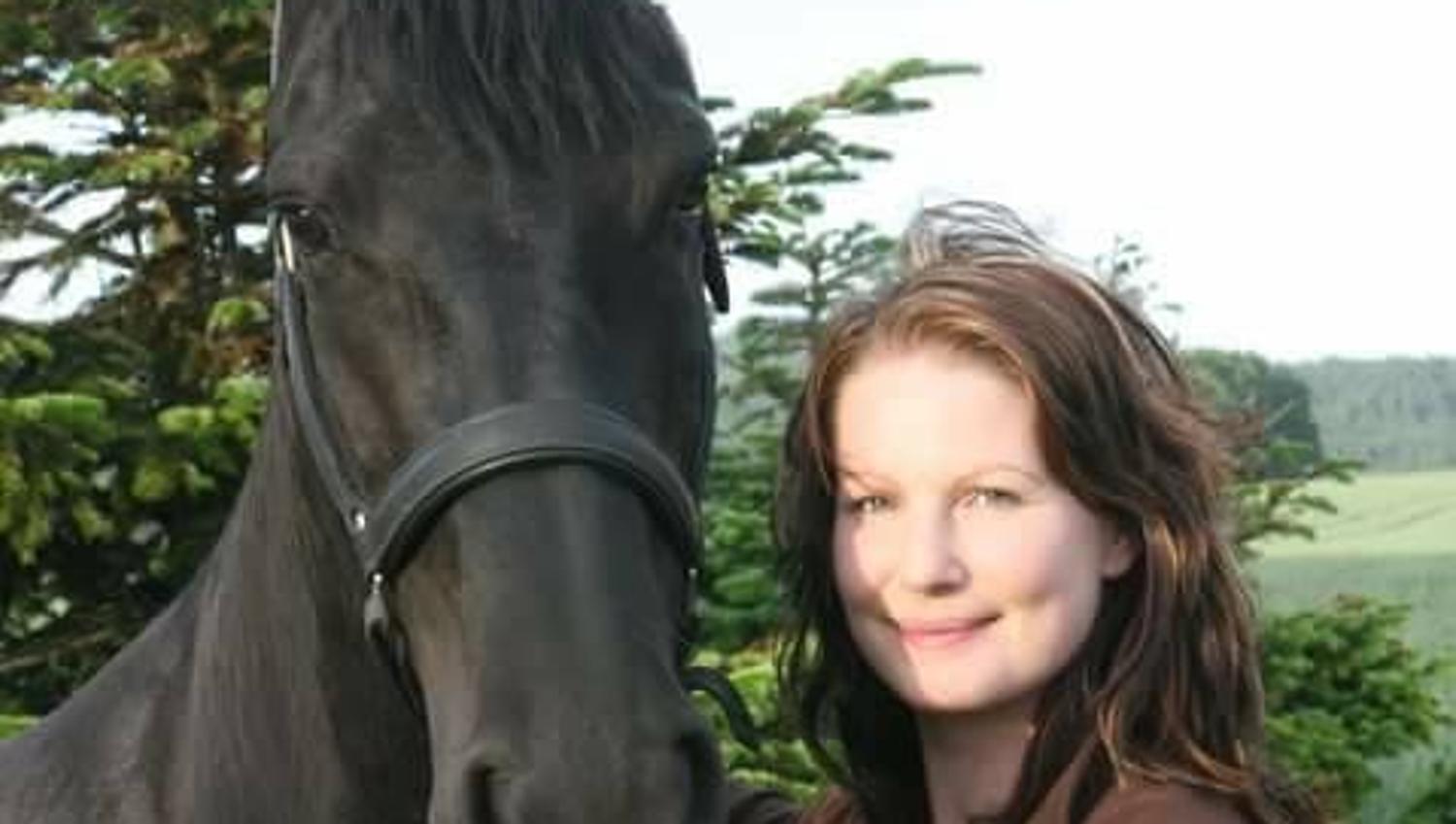 Horse and lady