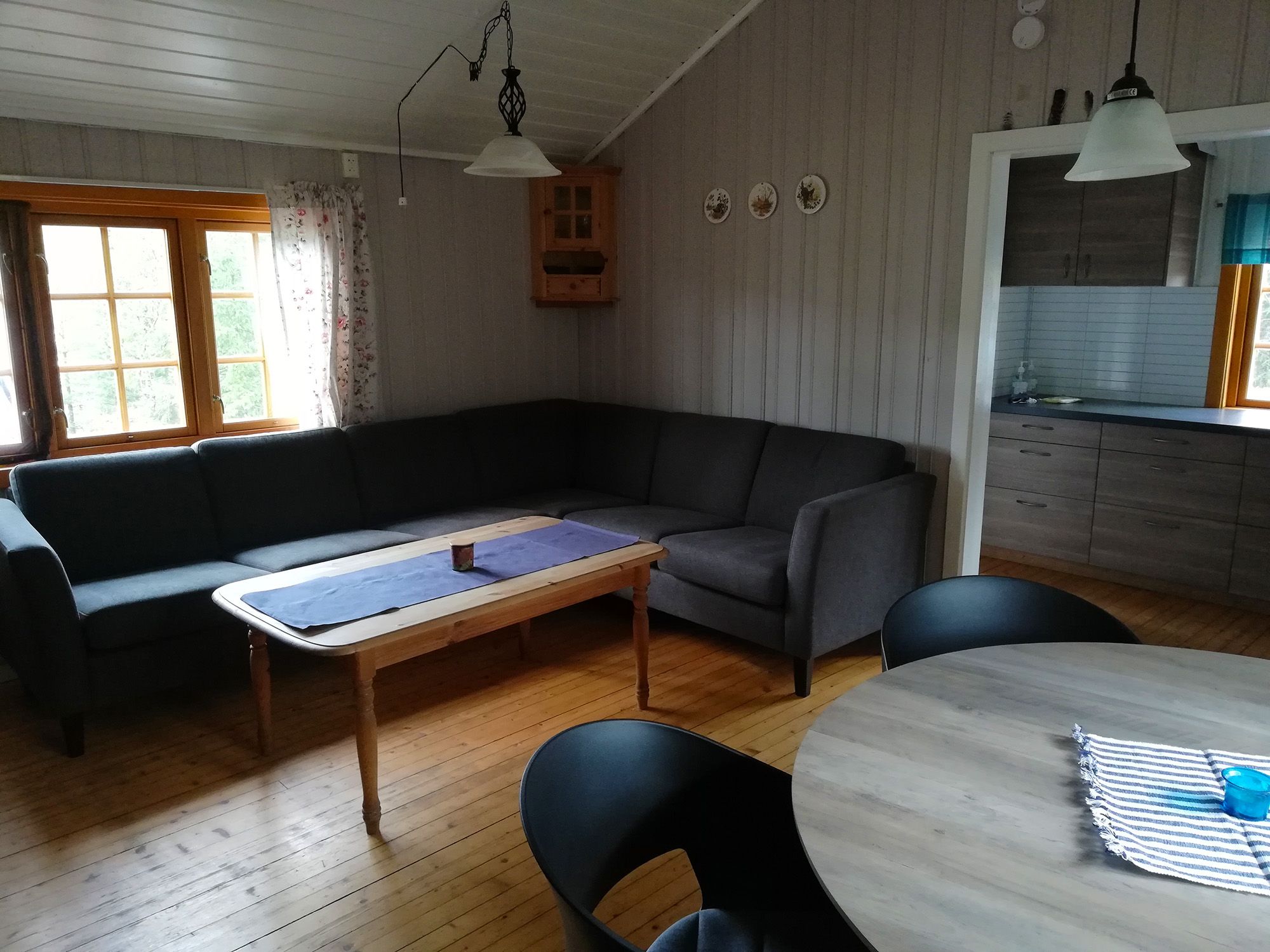 Roktsjøhytta innvendig