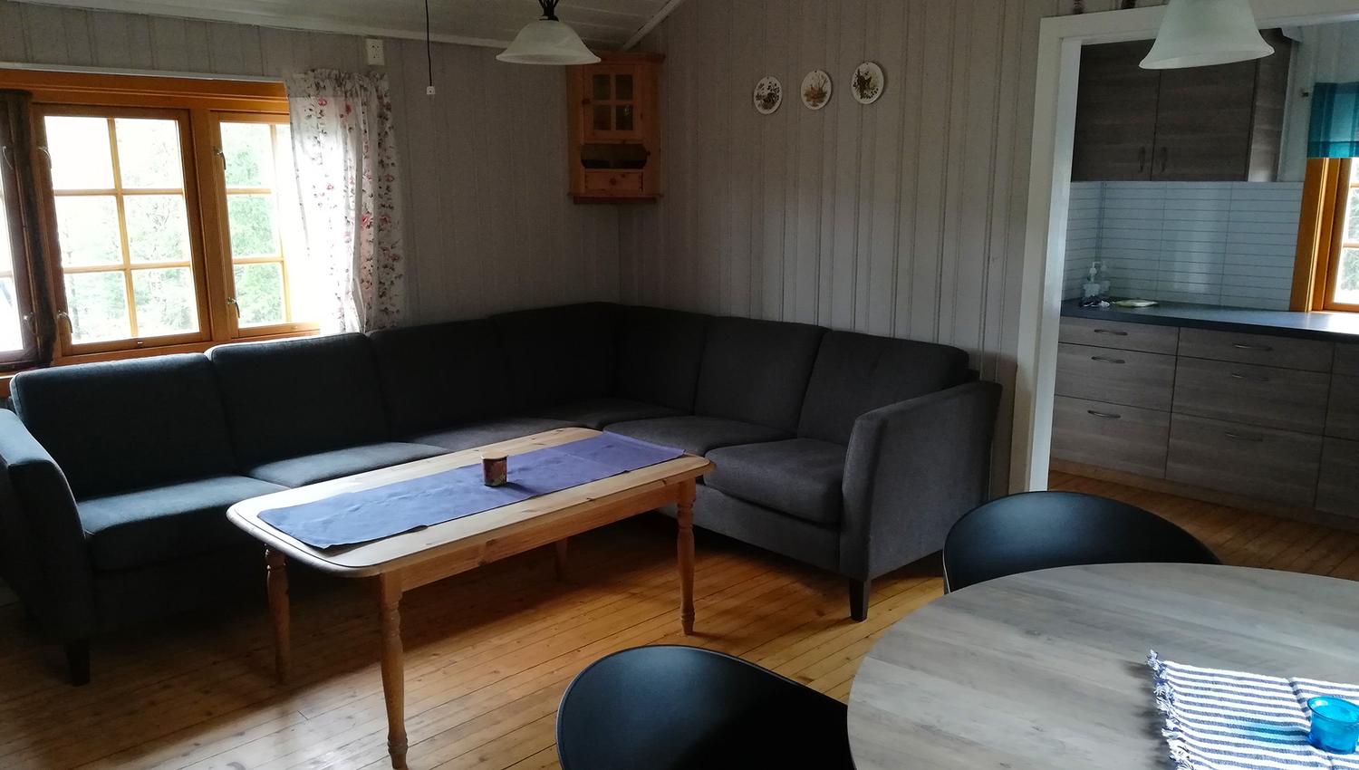 Roktsjøhytta innvendig