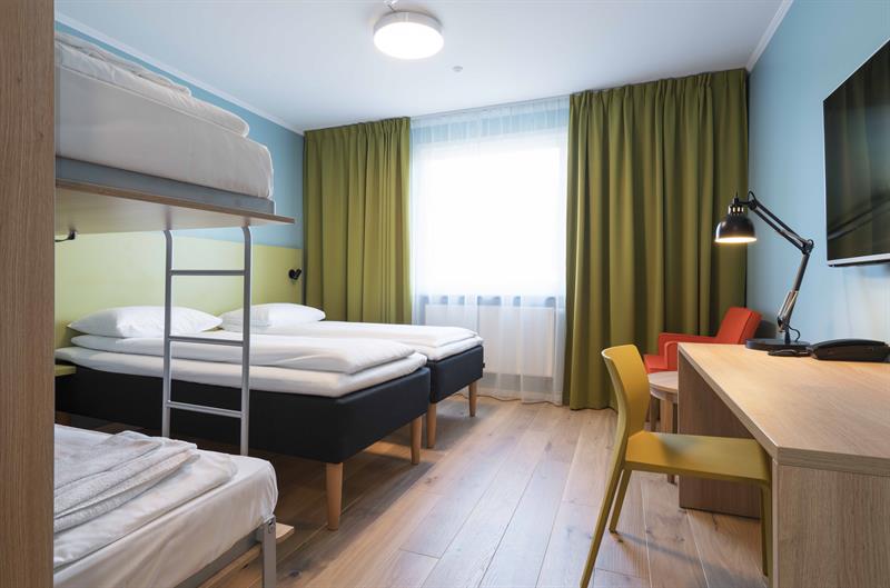 double rom med køyeseenger