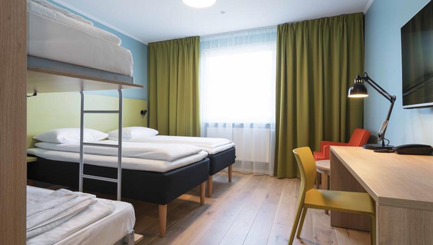 double rom med køyeseenger