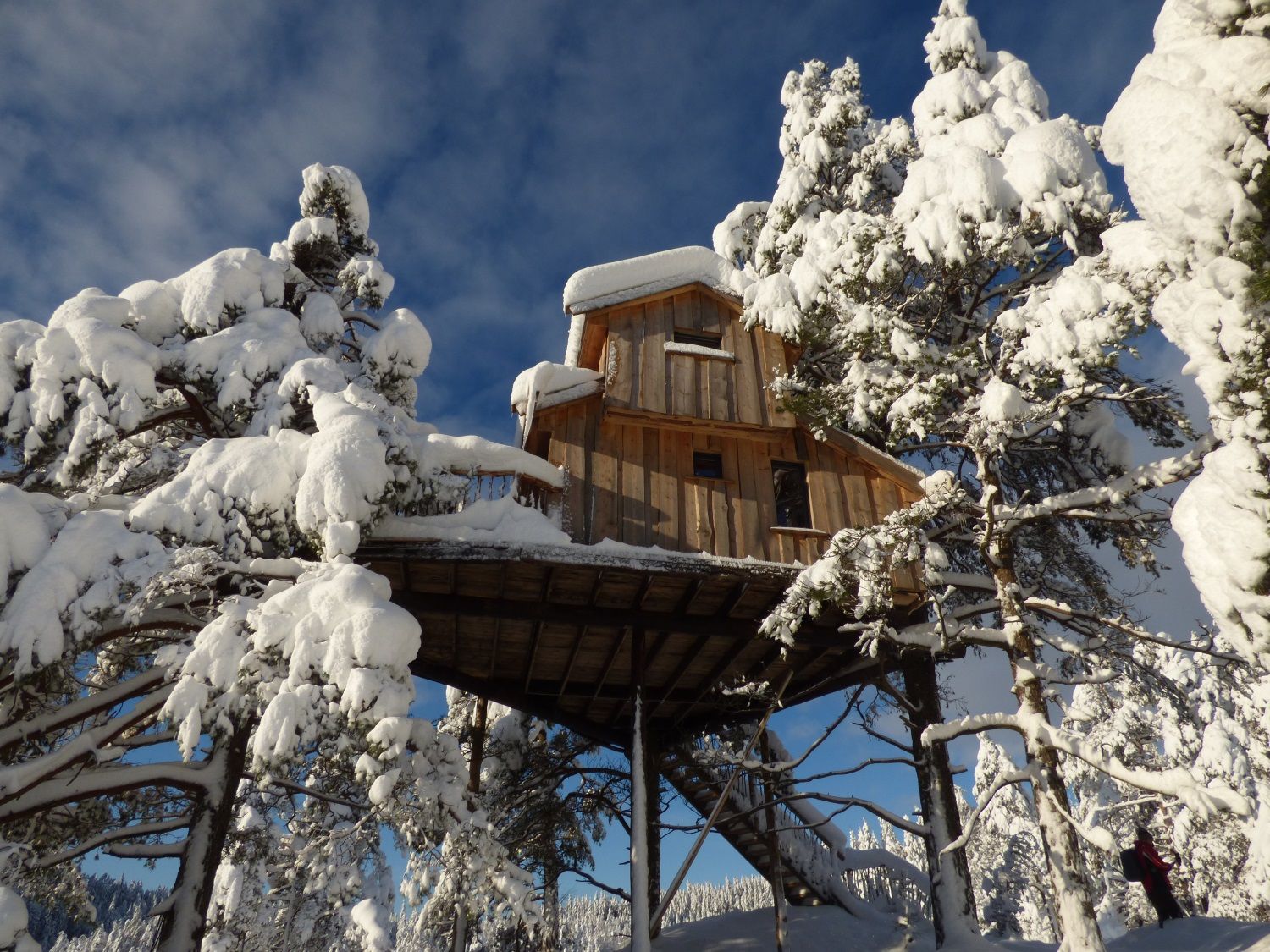 Øy-Hytta om vinteren (The Island Cabin)