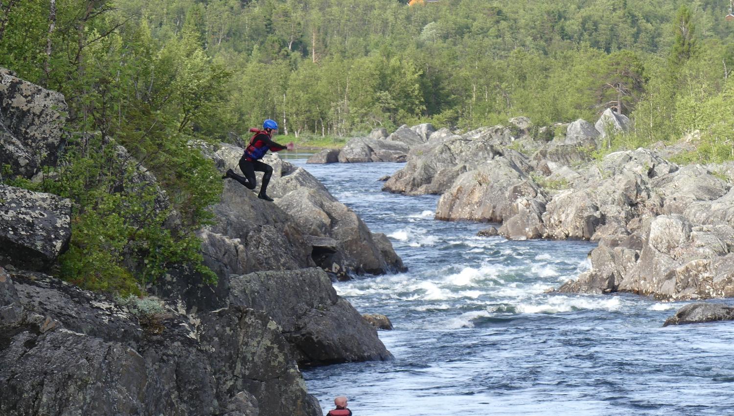 whitewater rafting in Dagali near Geilo