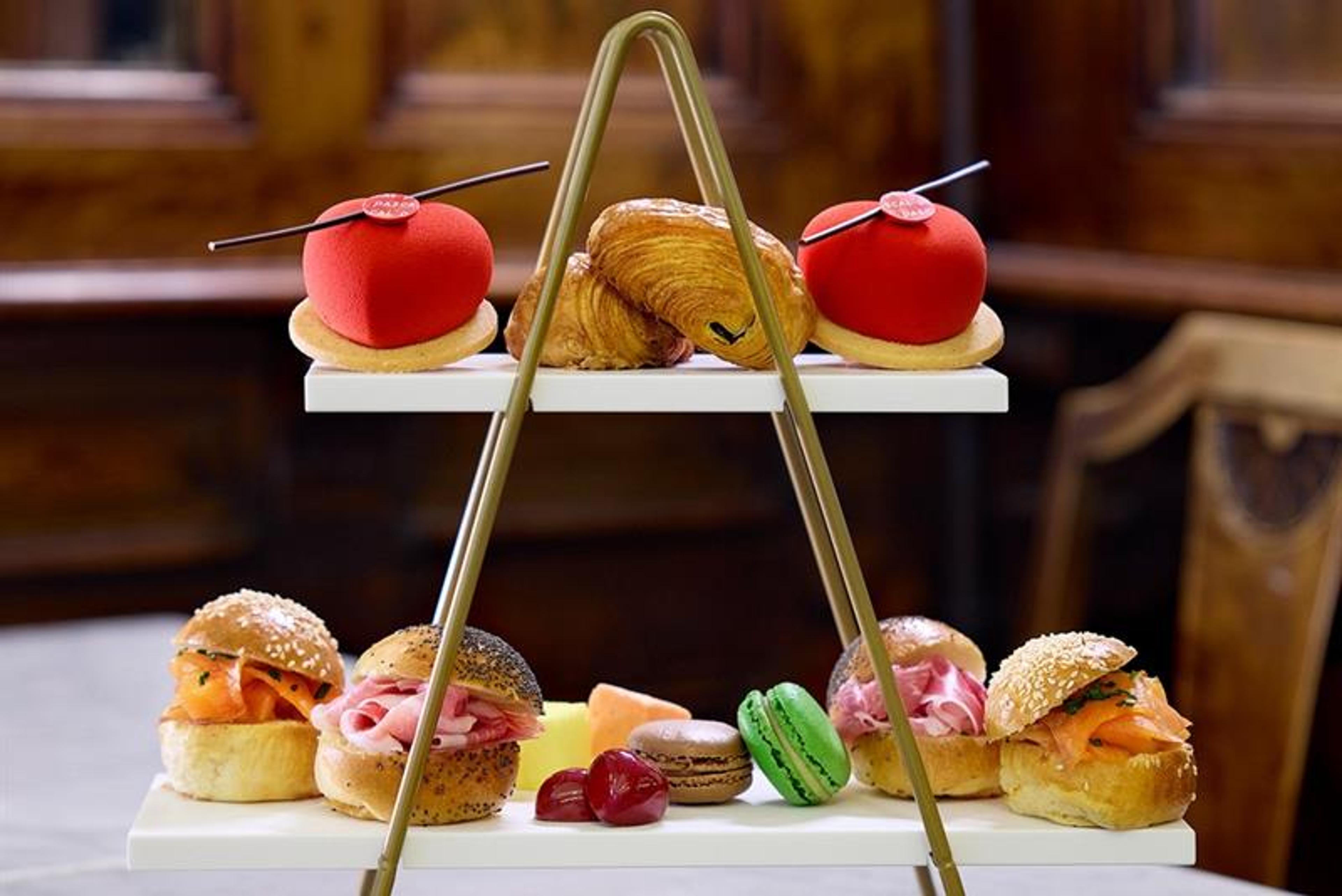 Detail of afternoon tea