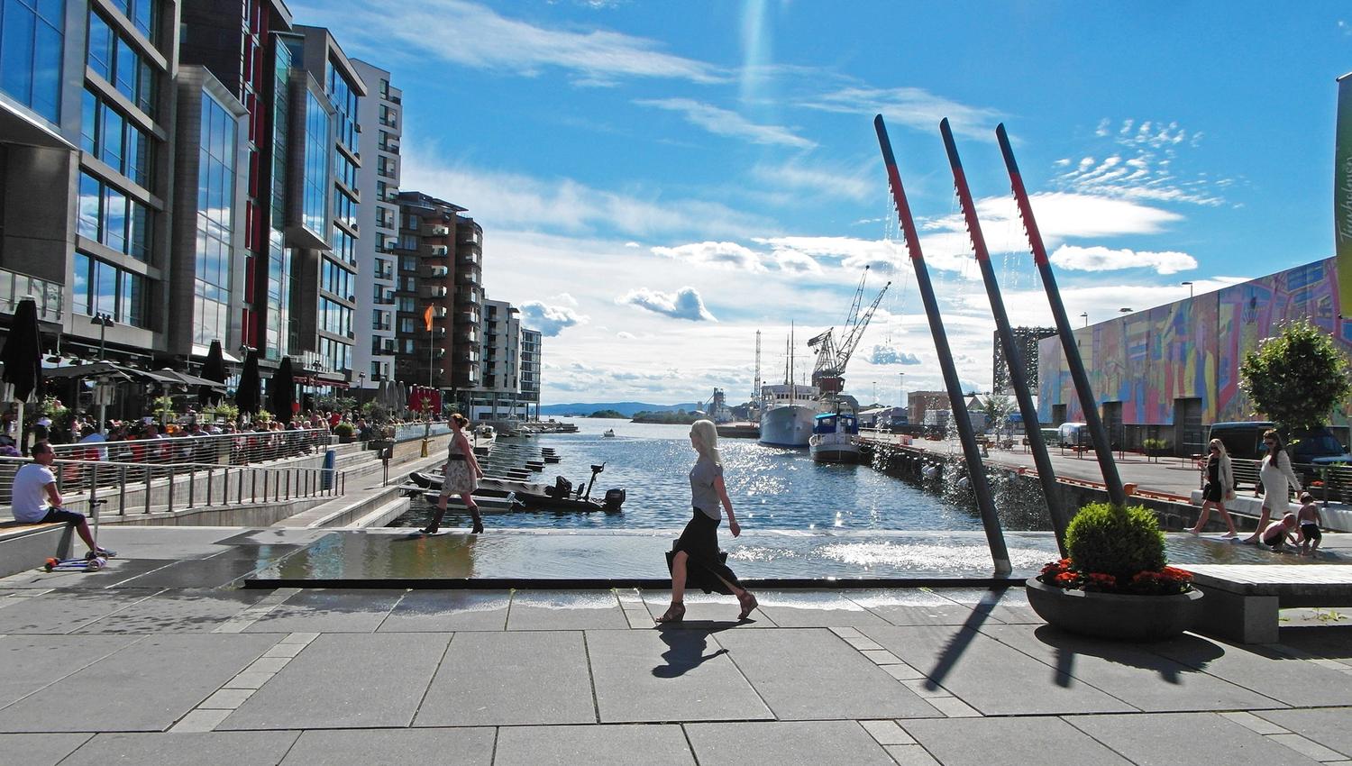 utsikt mot Bygdøy