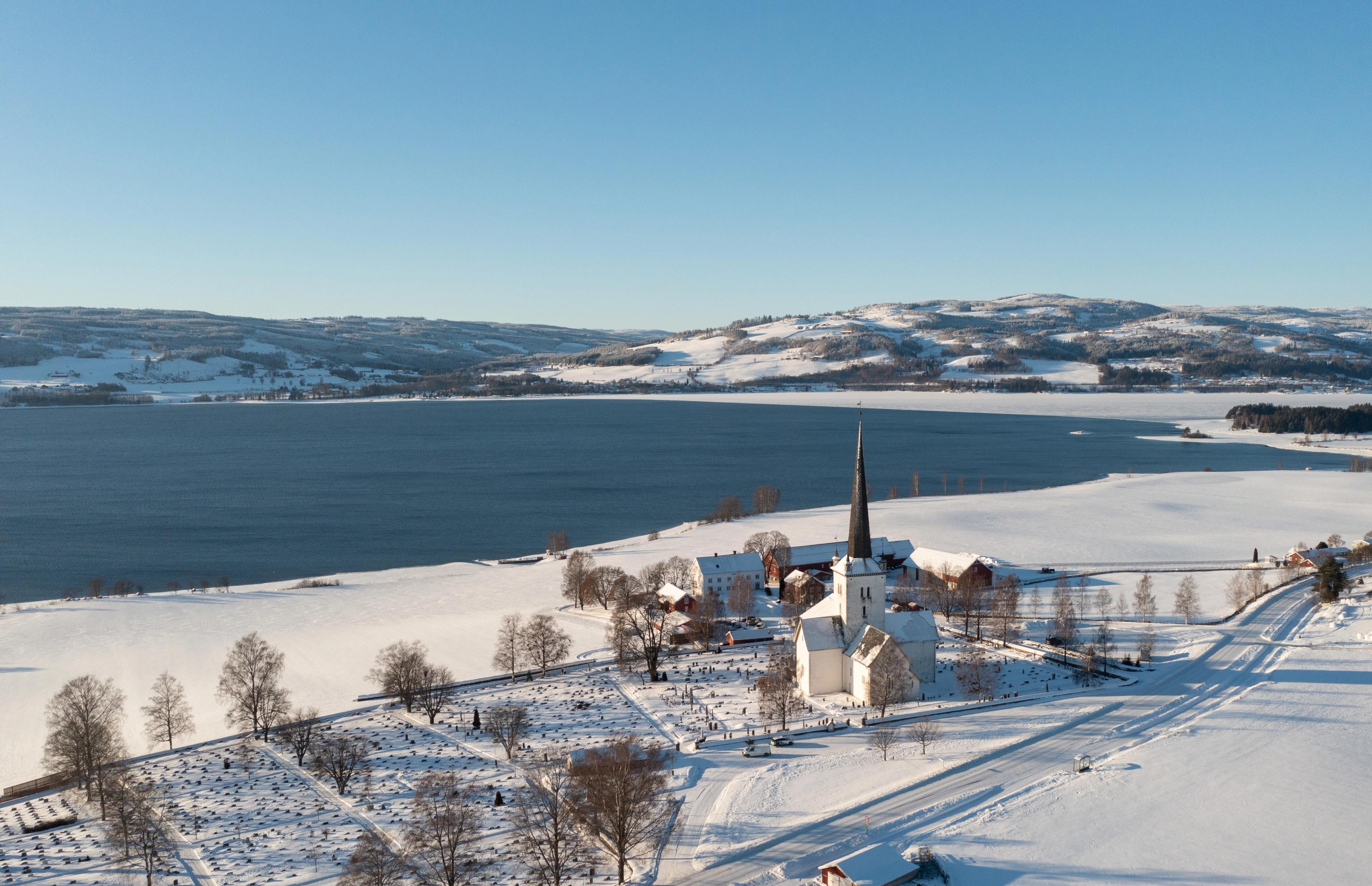 Ringsaker kirke har en helt unik altertavle