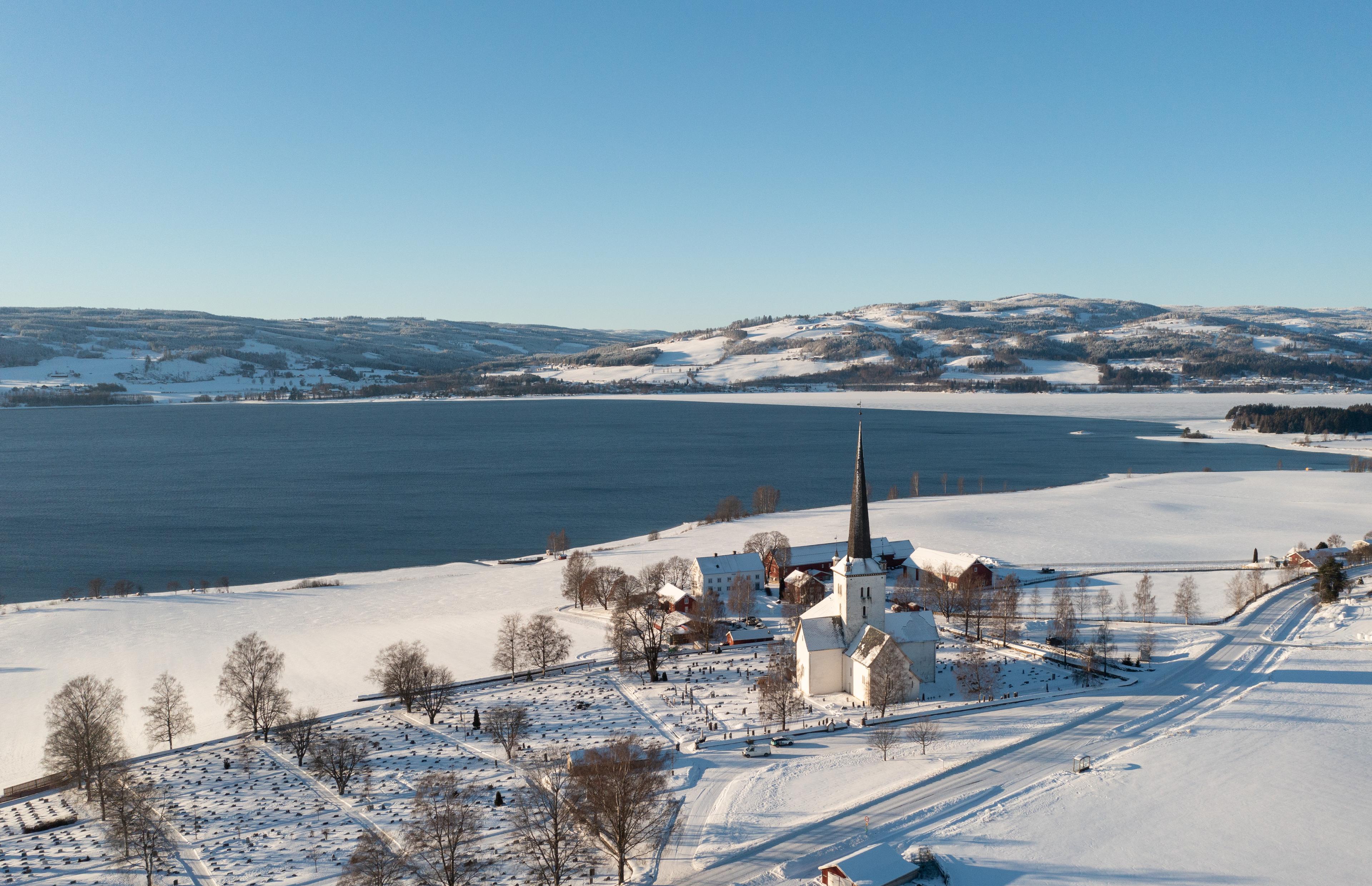 Ringsaker kirke har en helt unik altertavle