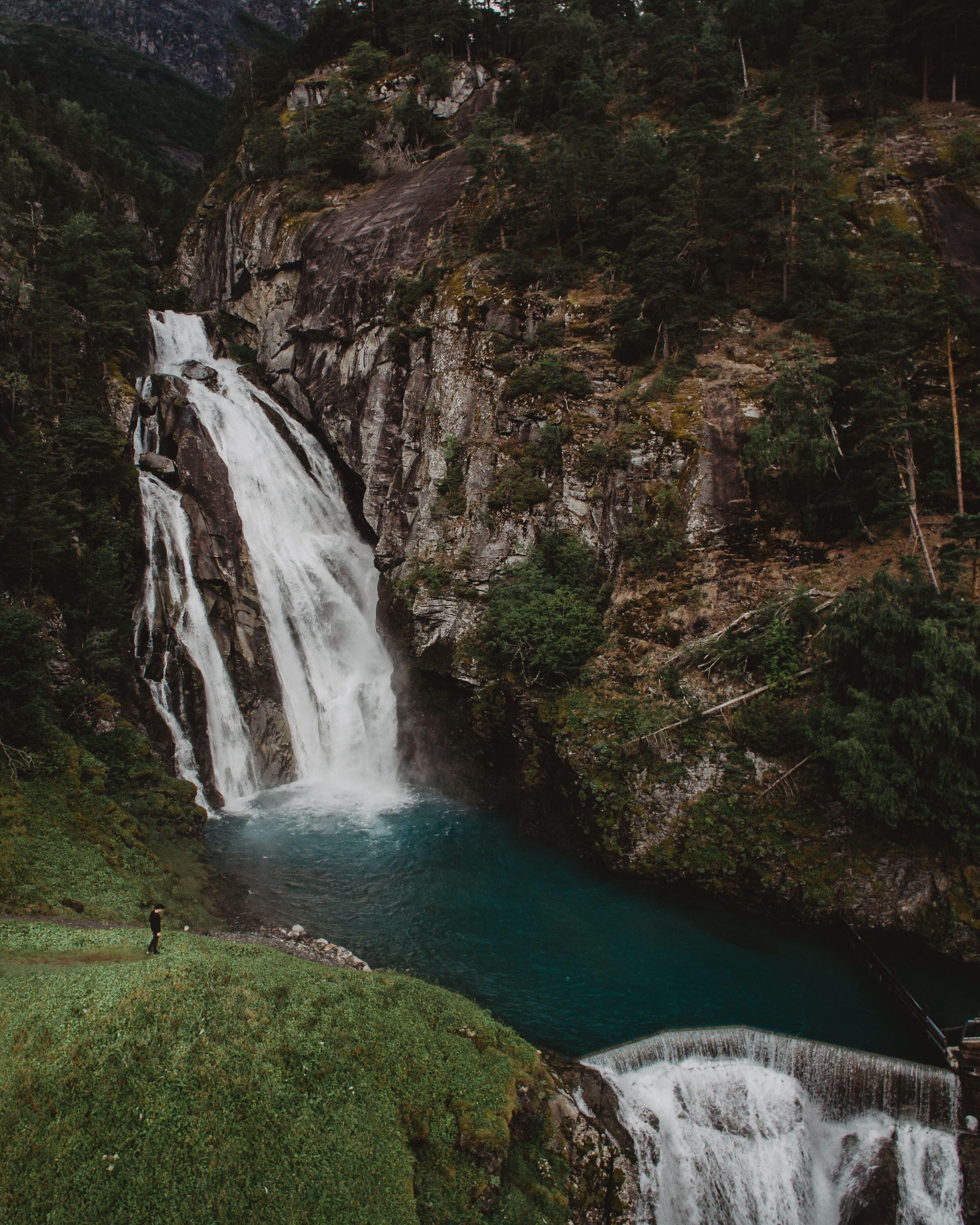 Glomnesfossen Waterfall