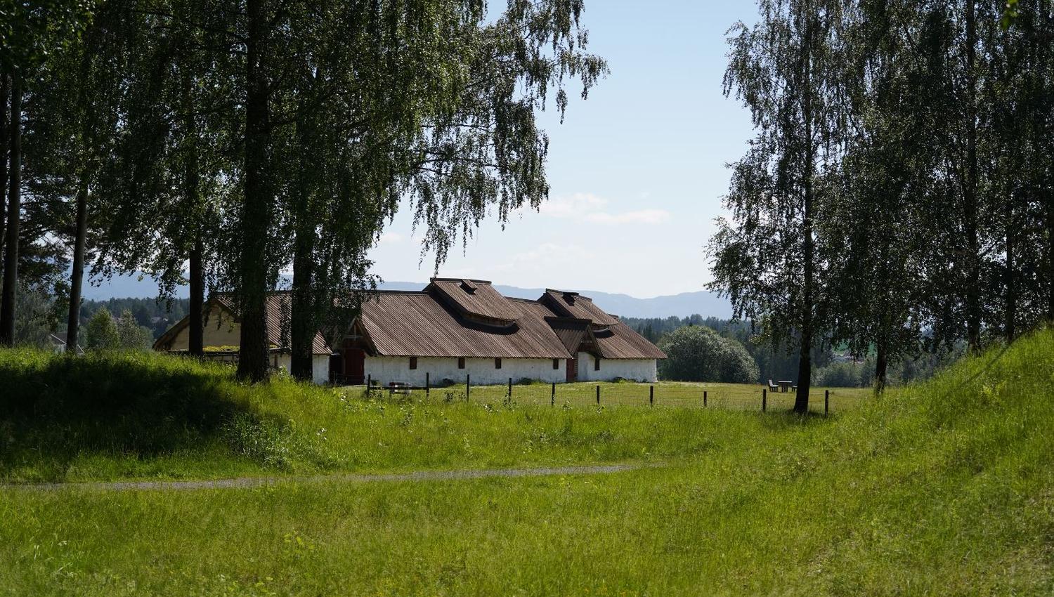 Veien Kulturminnepark, langhuset, Hønefoss