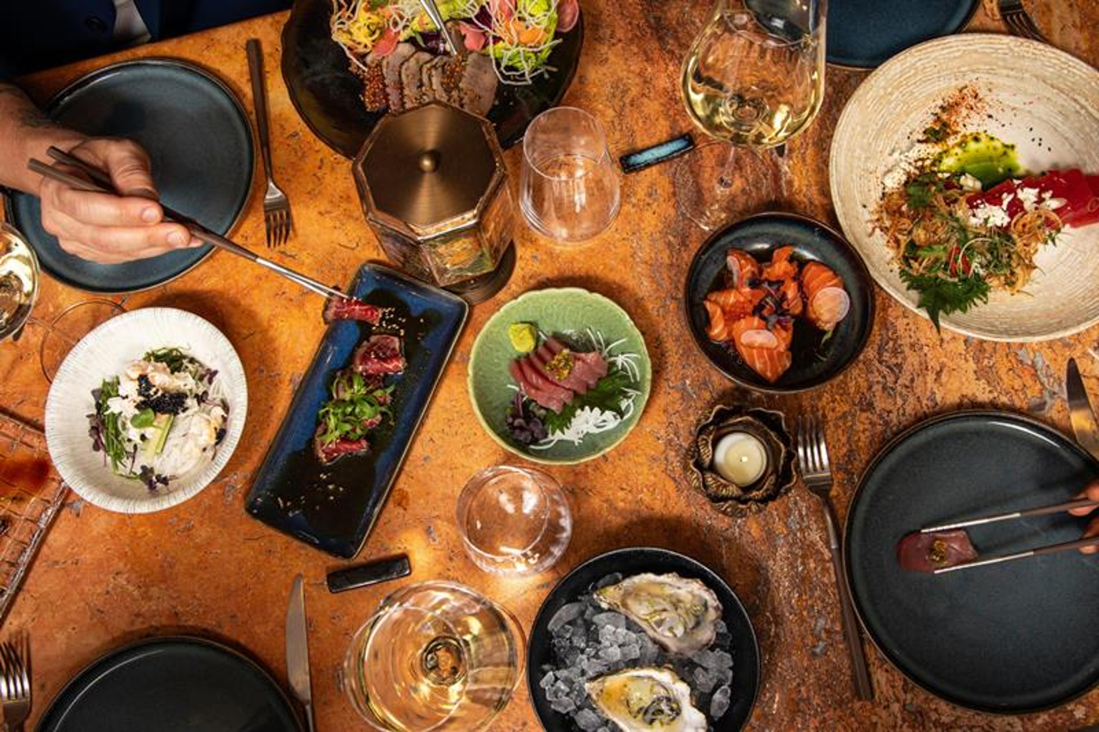 Seven offers playful combinations, fresh ingredients, and dishes made for sharing.