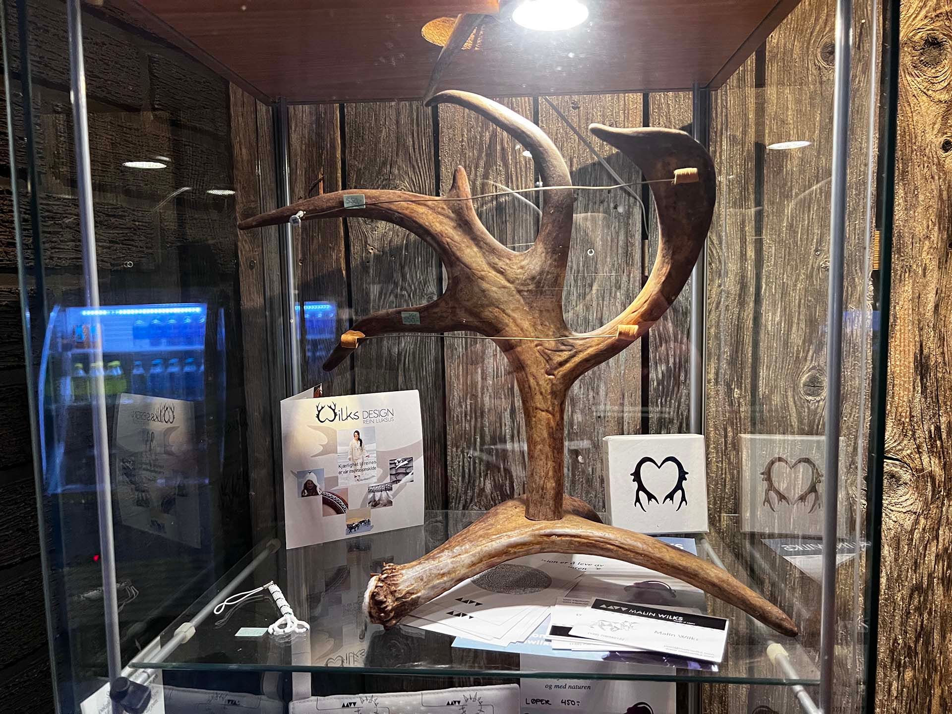 Samiske produkter til salgs