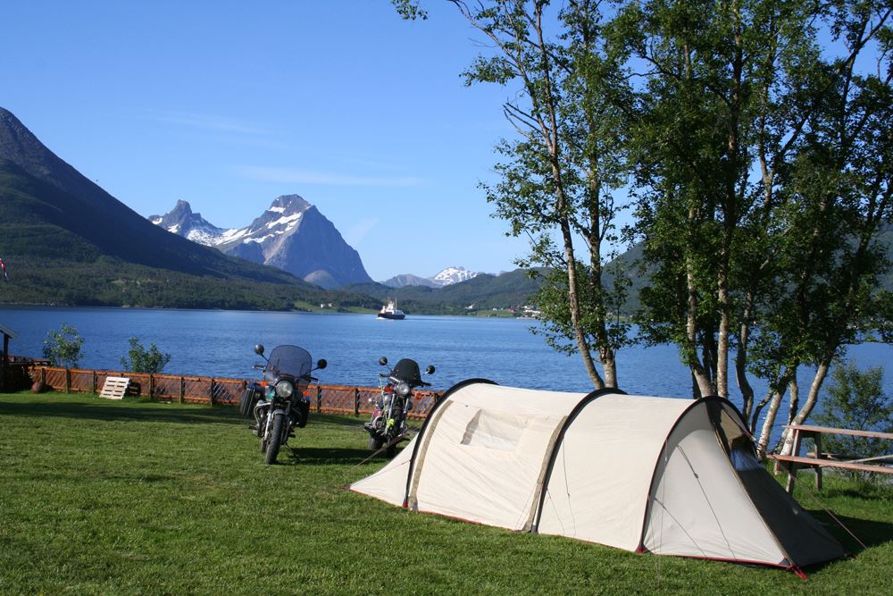 Teltplass ved Furøy Camping