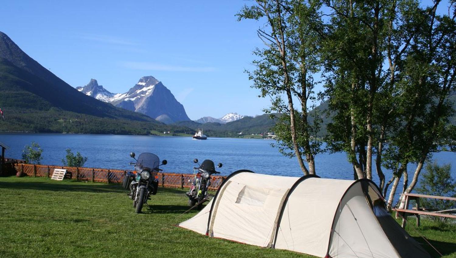 Teltplass ved Furøy Camping