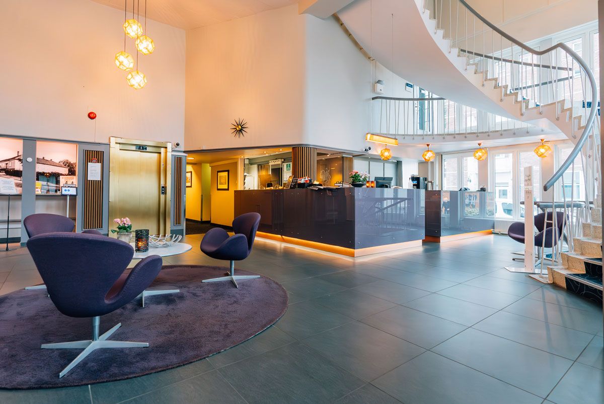 resepsjonen på Hotell Vic