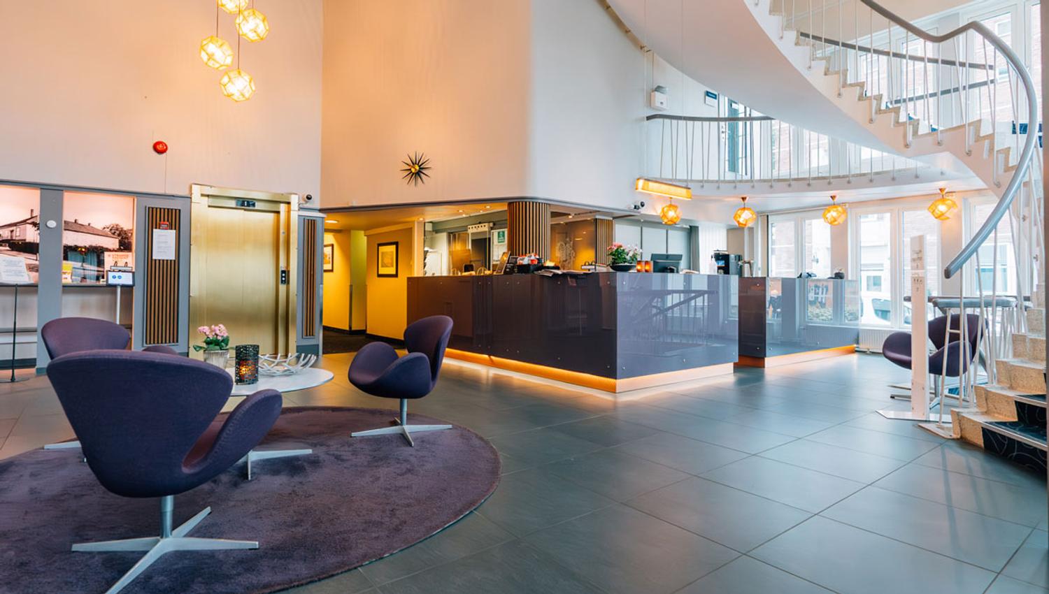 resepsjonen på Hotell Vic