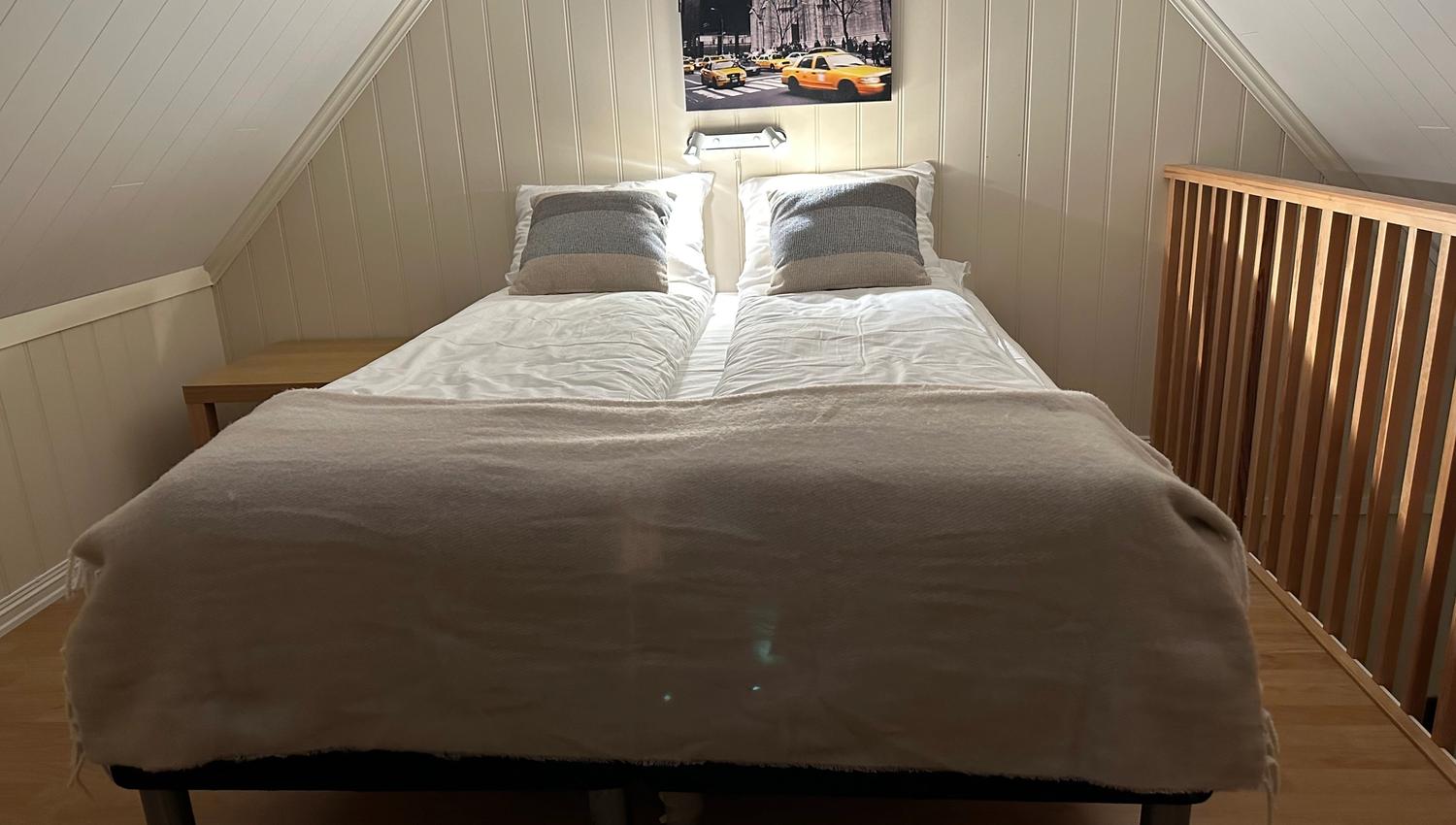 Et av soverommene