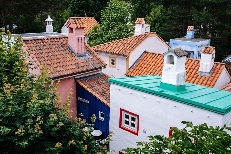 Hustak i Kardemomme By i Dyreparken Kristiansand