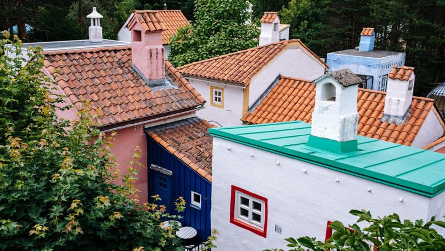 Hustak i Kardemomme By i Dyreparken Kristiansand