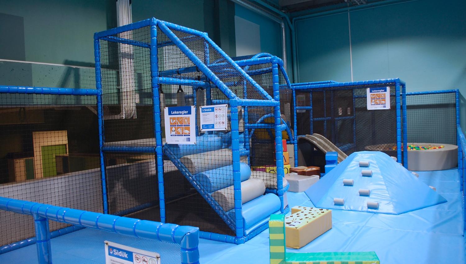 Aktivitetsbane, Svev Trampolinepark. Foto.
