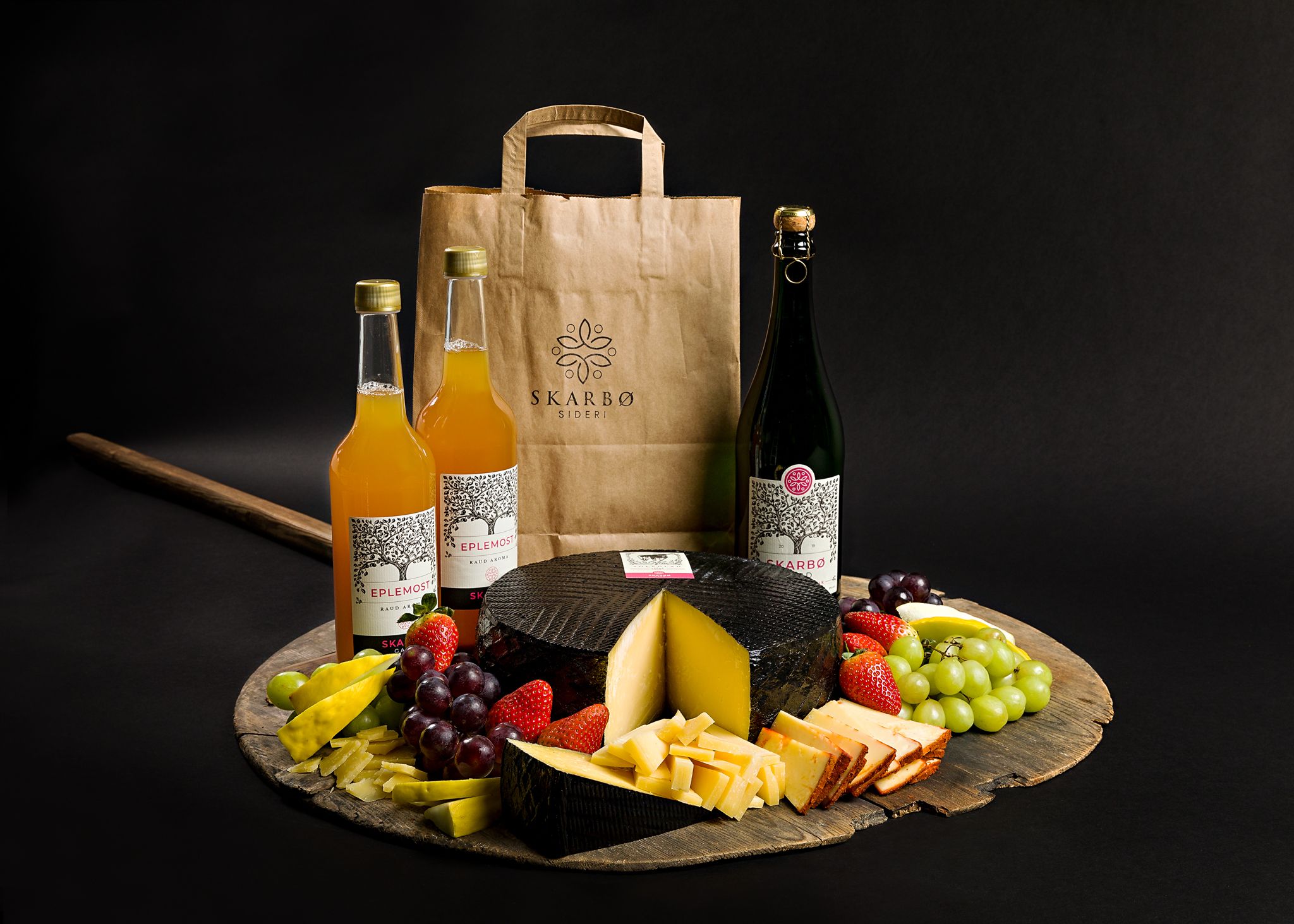 Eit utvalg frå gardsbutikken