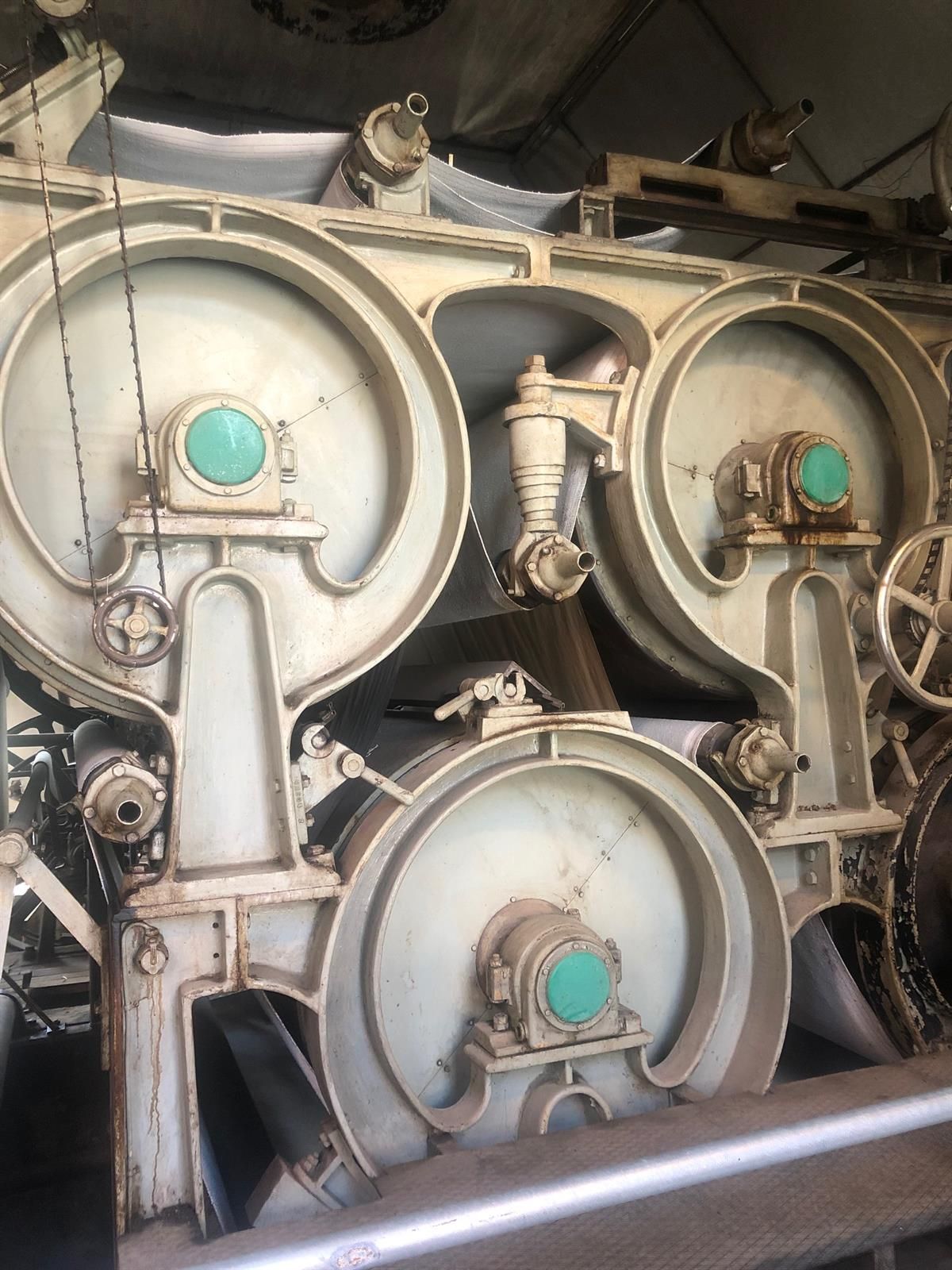 Inne i fabrikken Klevfos industrimuseum