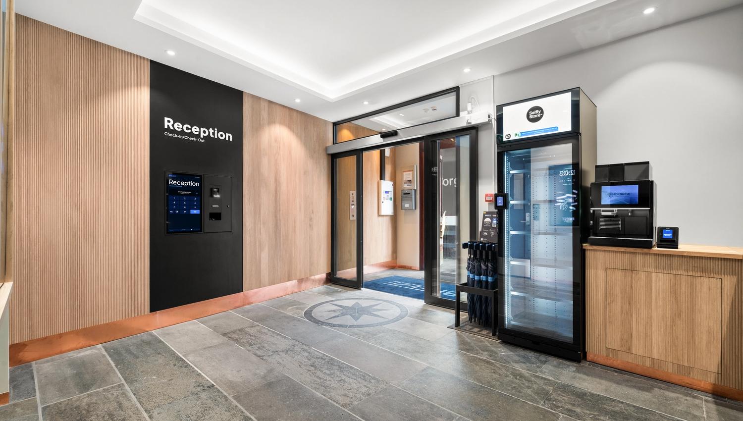 Not a robot hotel. It's just smart.