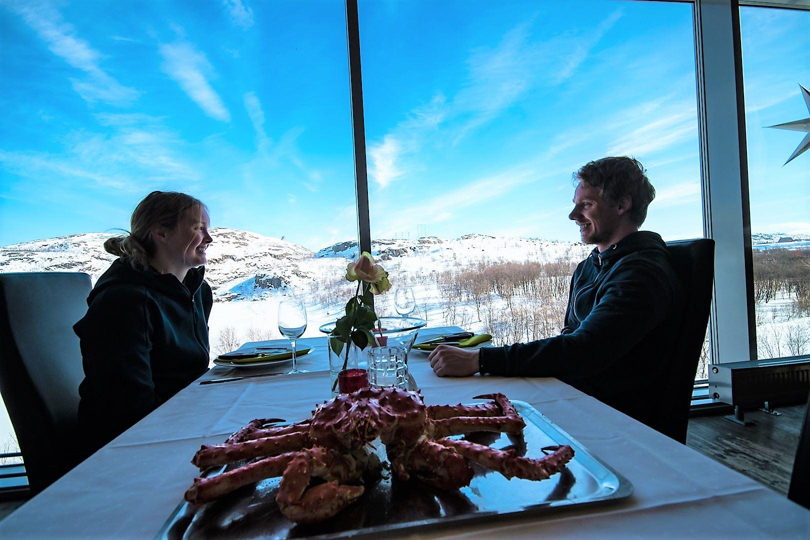 Snowhotel Kirkenes - Kongekrabbe safari