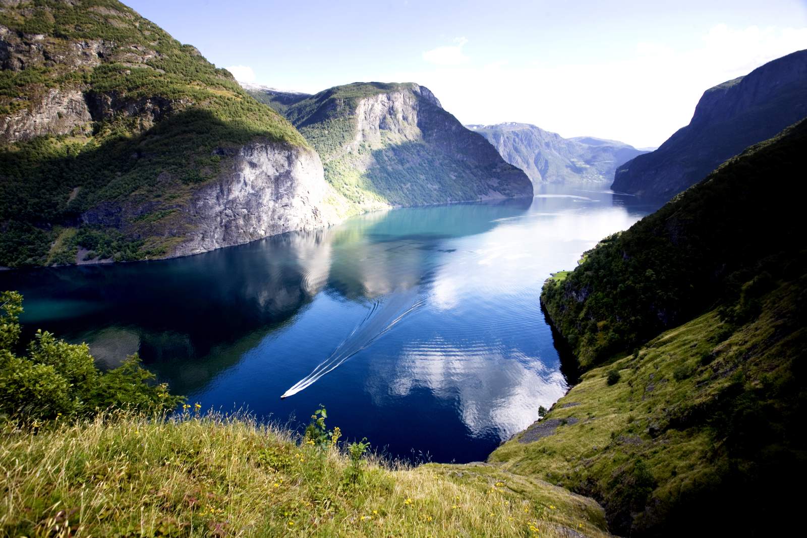 View of the fjord