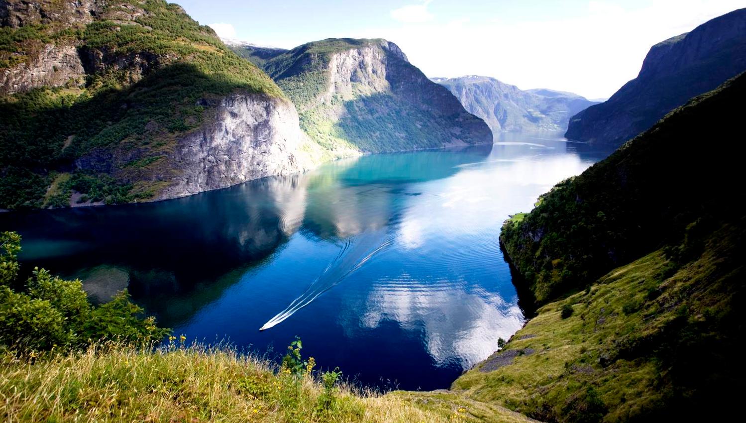 View of the fjord