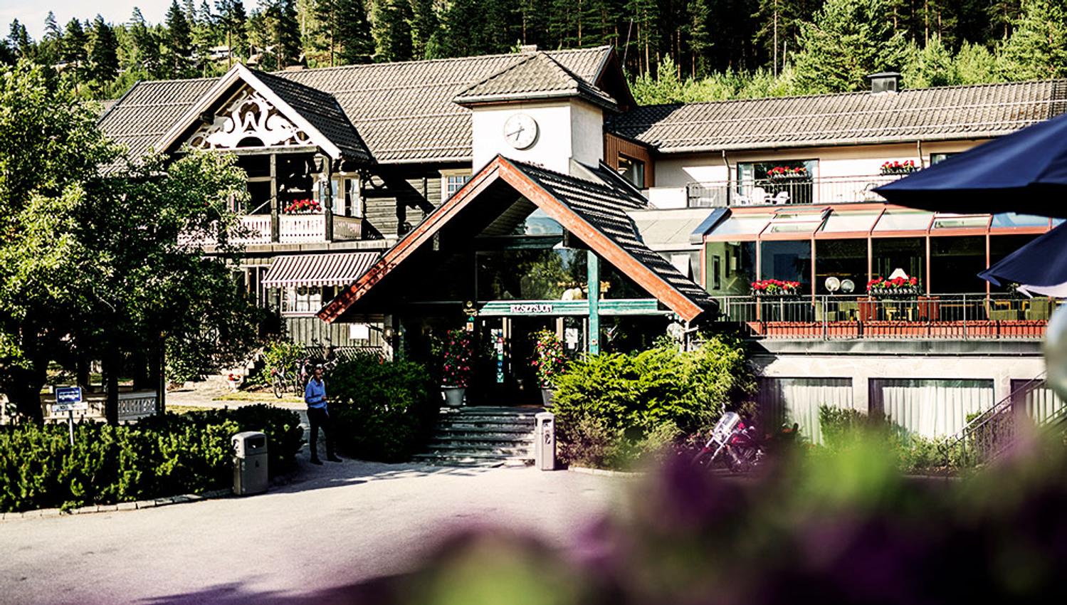 Fasade Straand Hotel i Vrådal