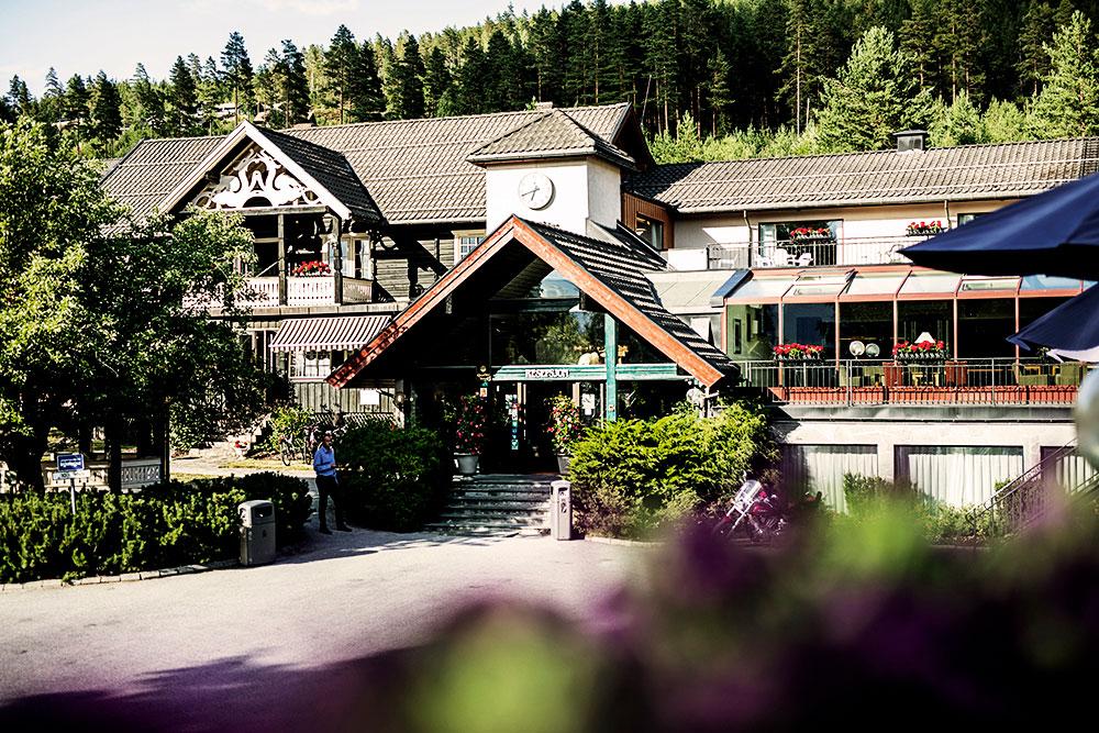 Fasade Straand Hotel i Vrådal