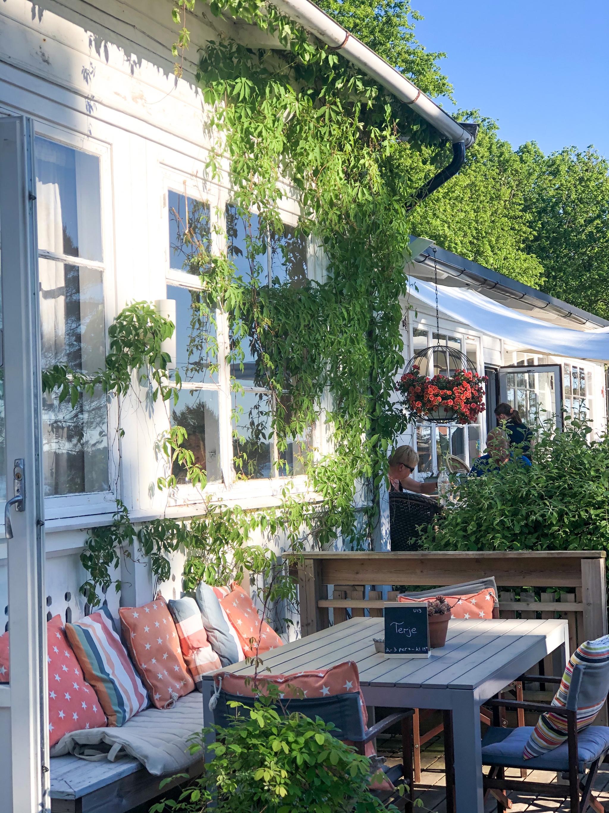 outdoorseating at restaurant SALT. photo