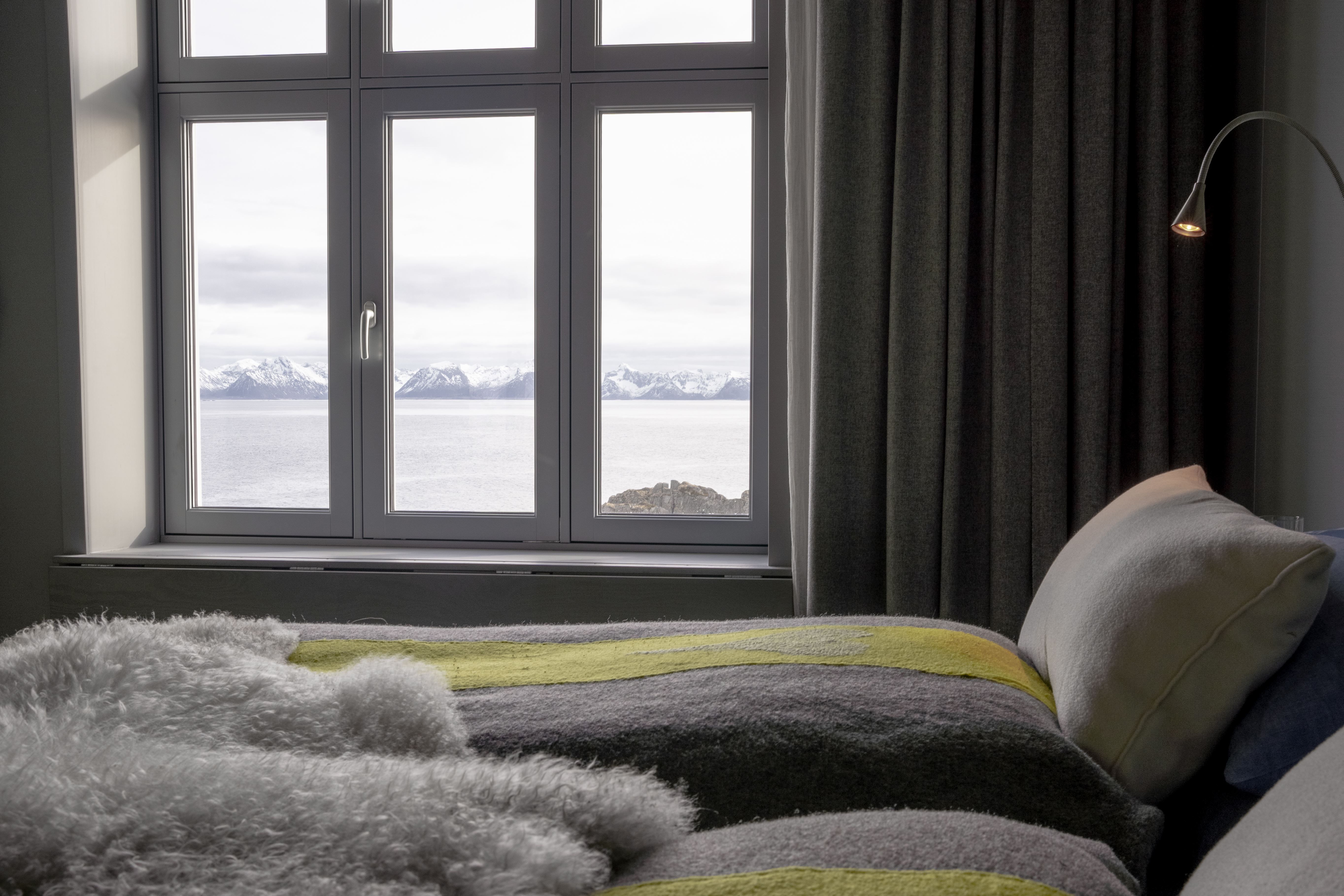 Rommene i fyrvokter boligen.