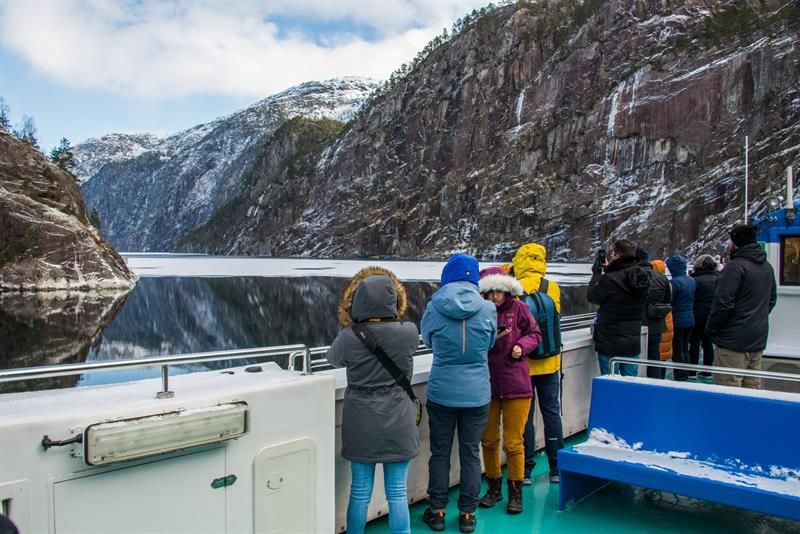 Spectacular views of the Osterfjord